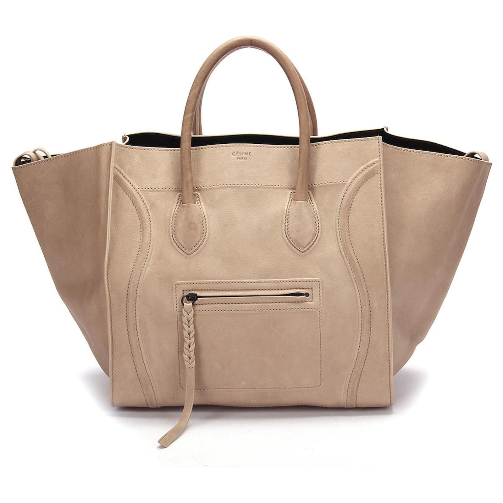 Céline Luggage Beige Leather ref.349298 Joli Closet