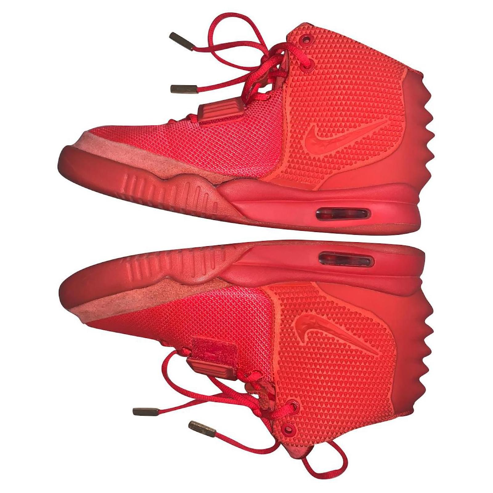 Nike Aire yeezy 2 octubre Rojo Roja ref.350224 - Joli Closet