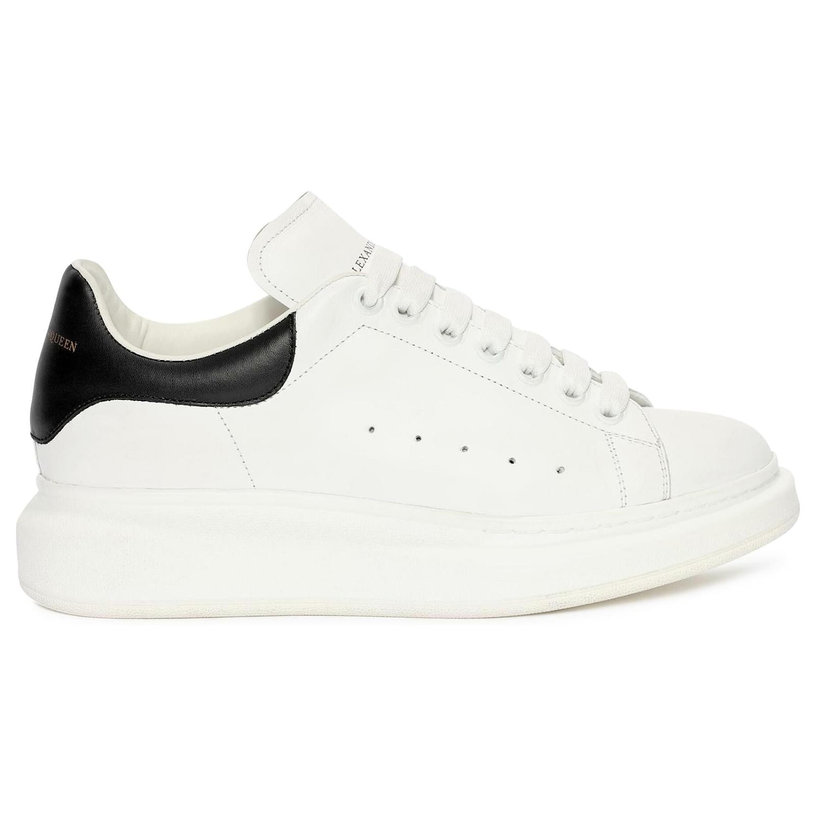 Alexander Mcqueen Larry Sneaker White Leather ref.350778 - Joli Closet