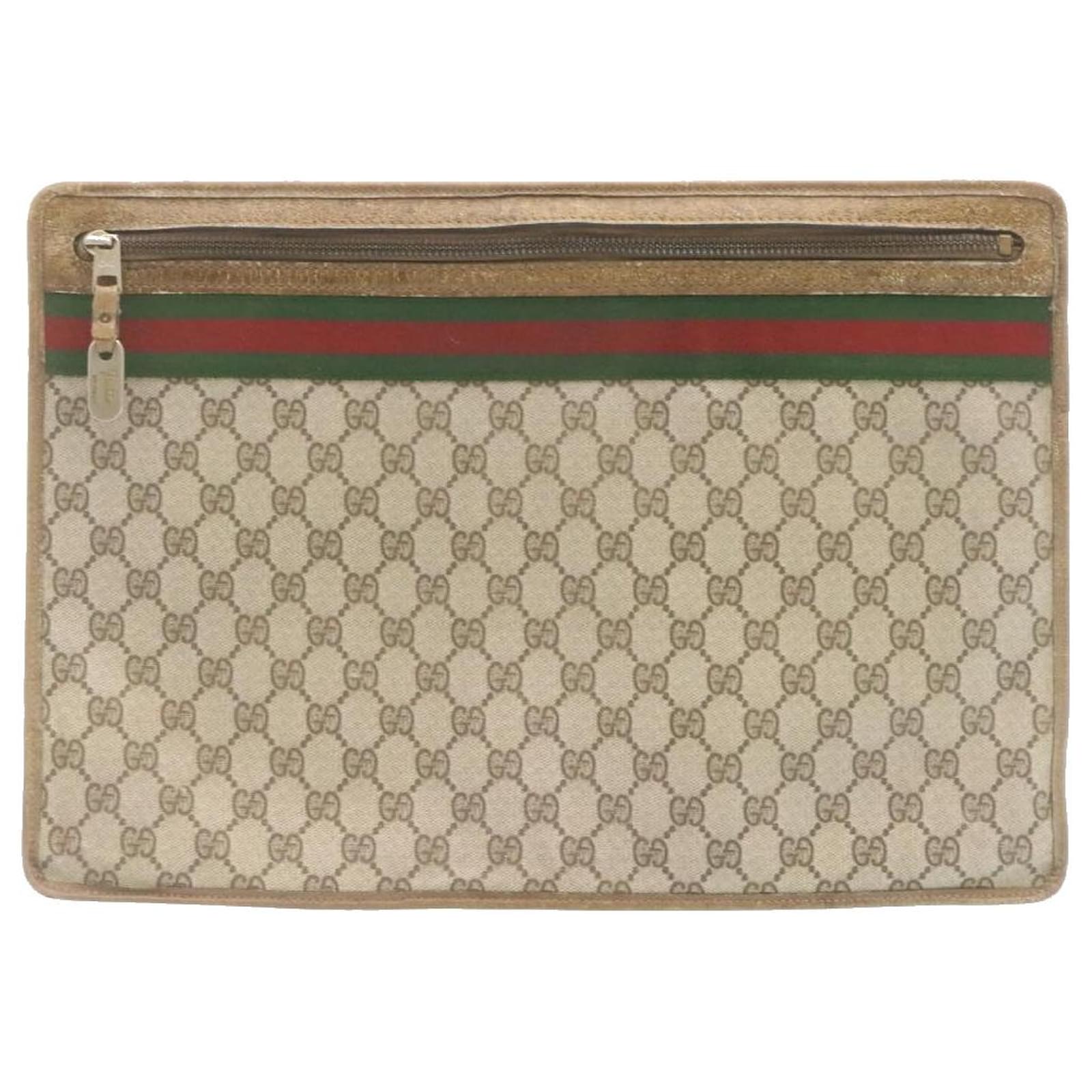 gucci clutch beige