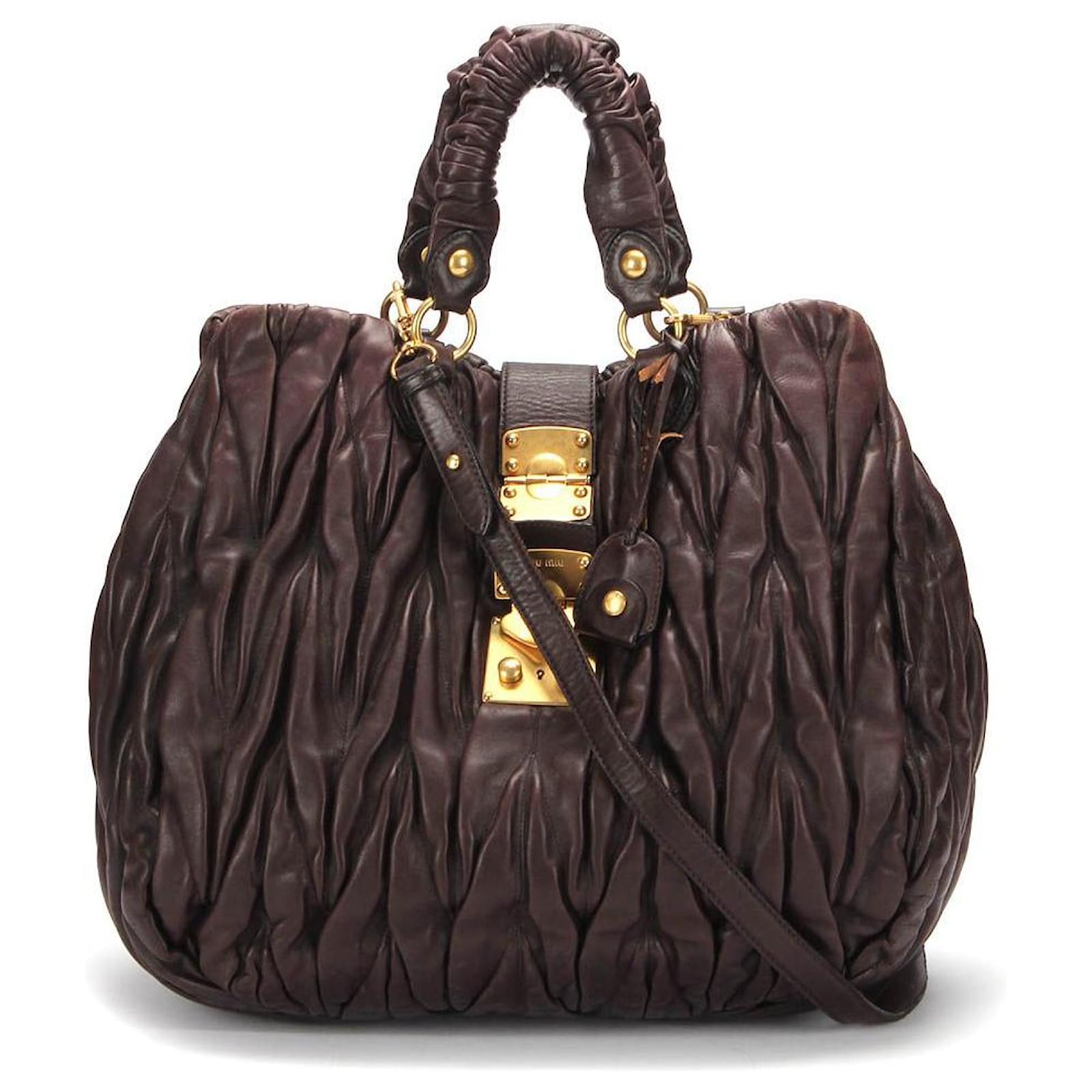 miu miu two way bolsa