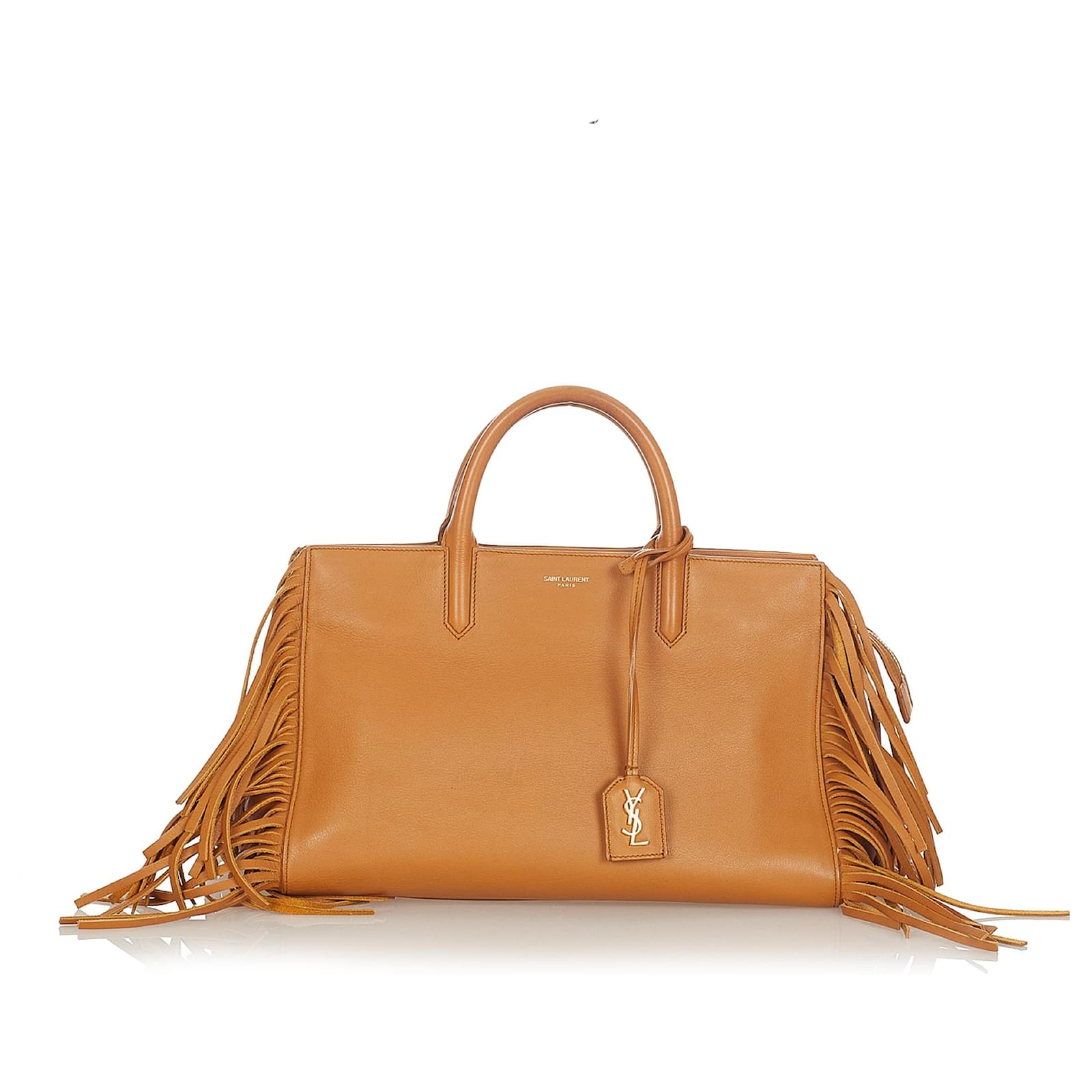 ysl bolsas brown