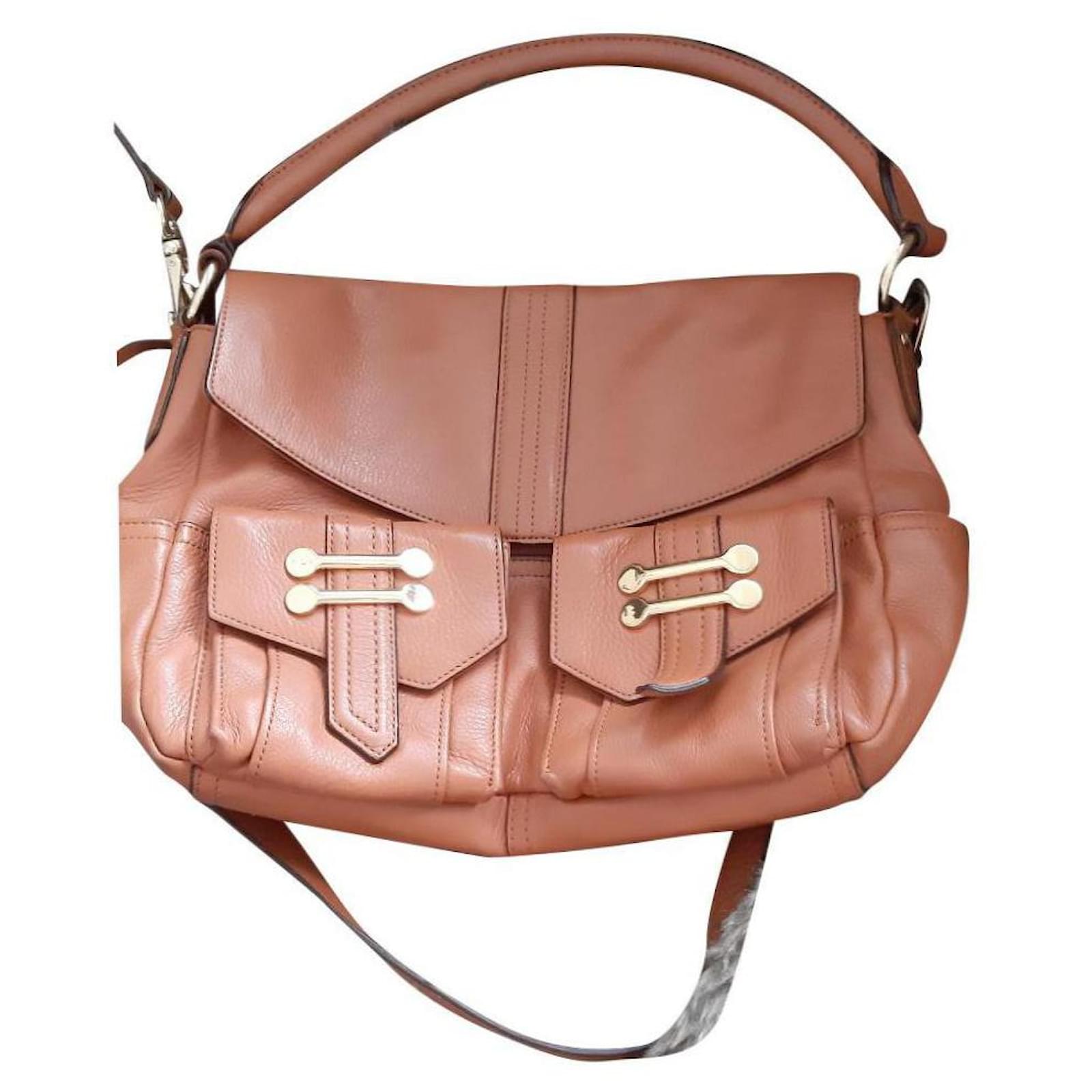 Ralph Lauren Handbags Light brown Leather ref.351976 - Joli Closet