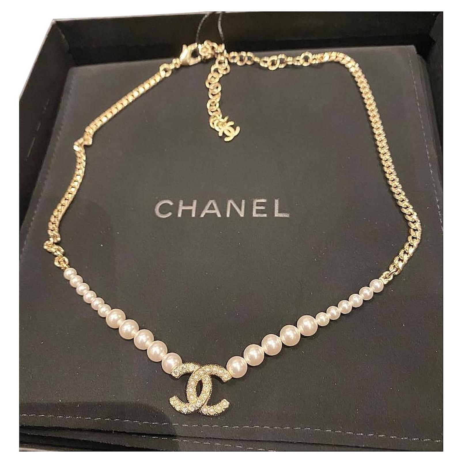 Top 56 về chanel choker pearl necklace hay nhất  cdgdbentreeduvn