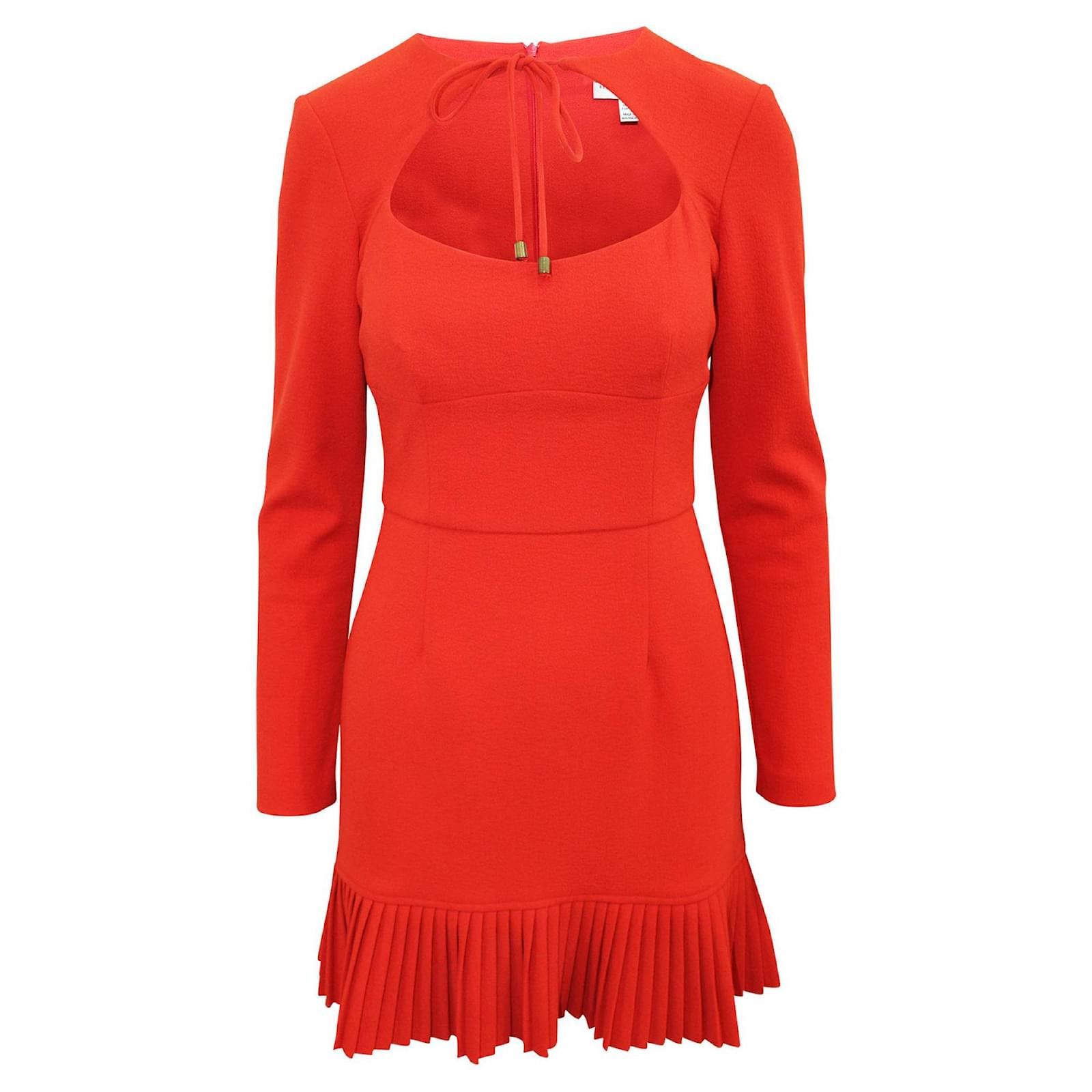 rebecca vallance orange dress
