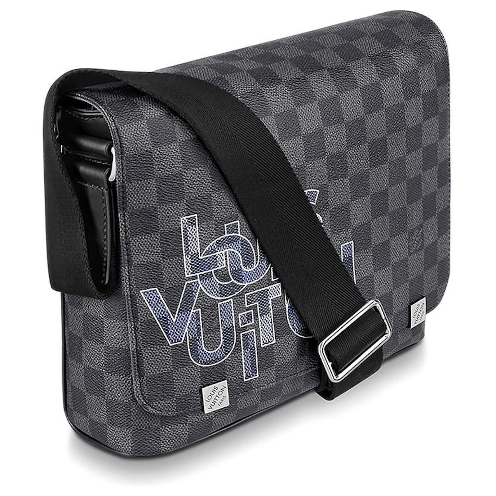 Sac District PM Louis Vuitton pour homme en coloris Gris