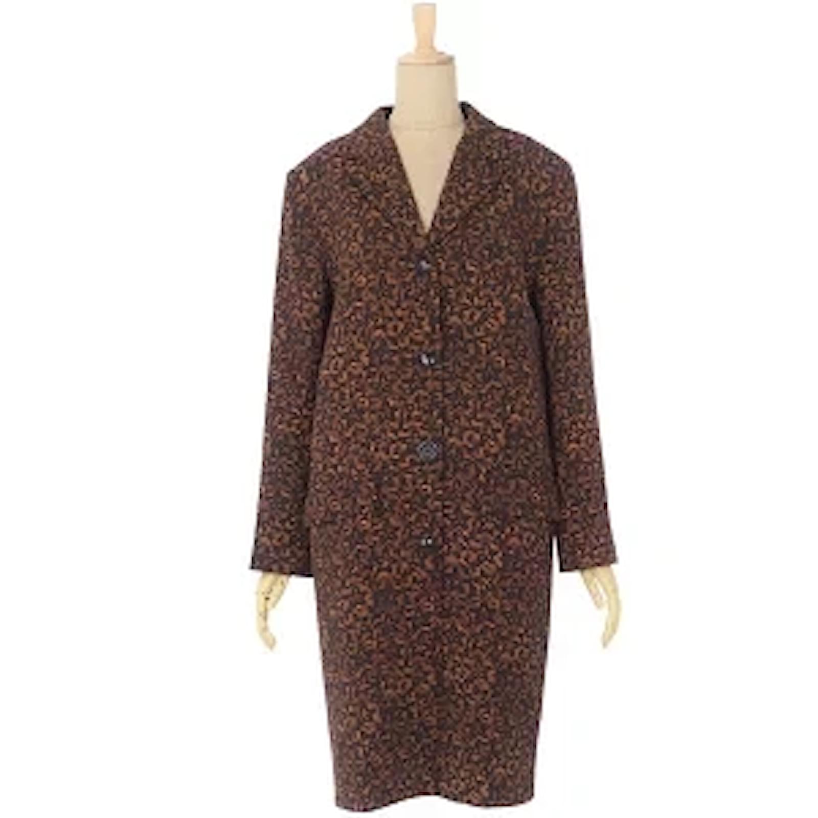 Used) Vintage Versace VERSUS GIANNI VERSACE Floral Chester Coat