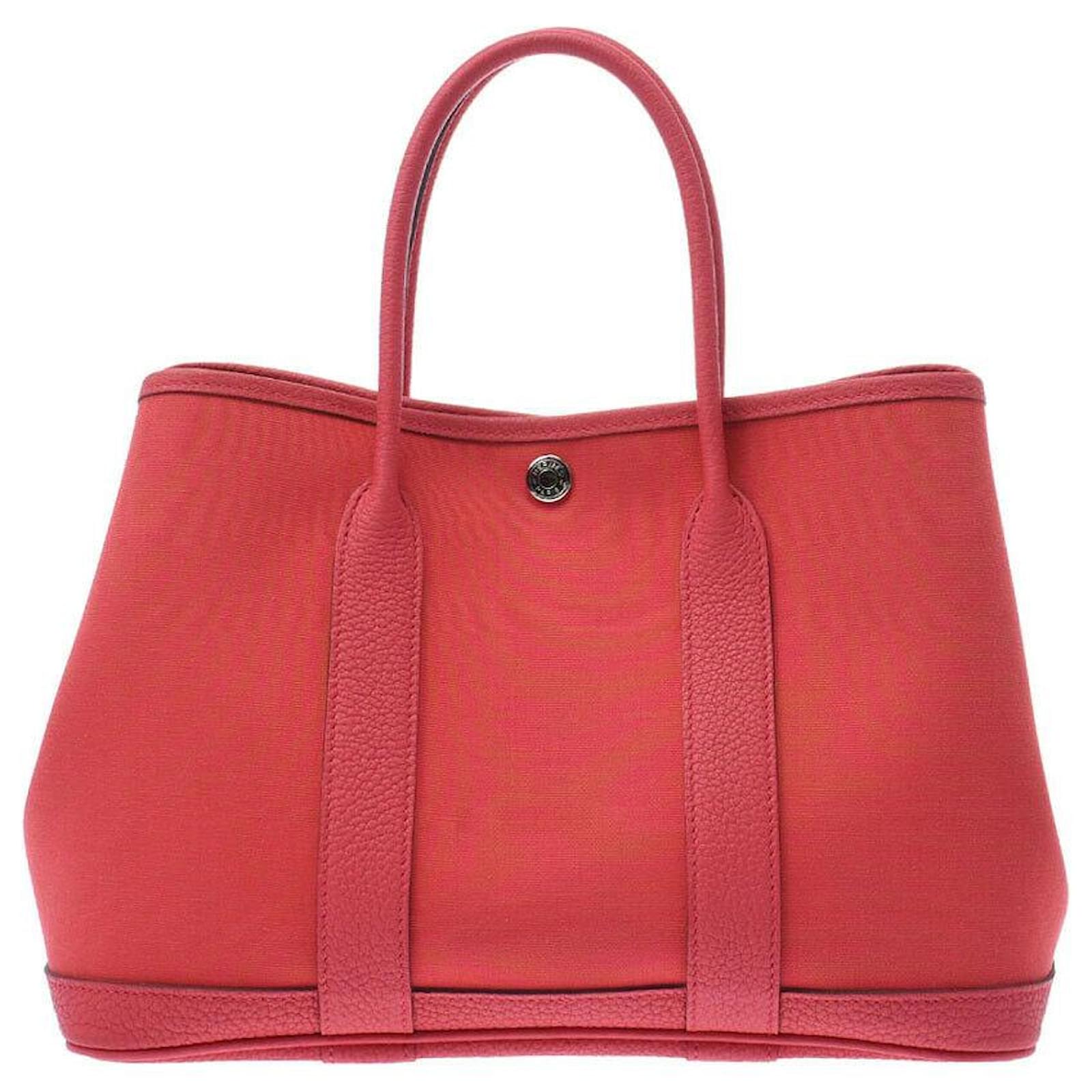 Hermès Handbag Red Cloth ref.353677 - Joli Closet