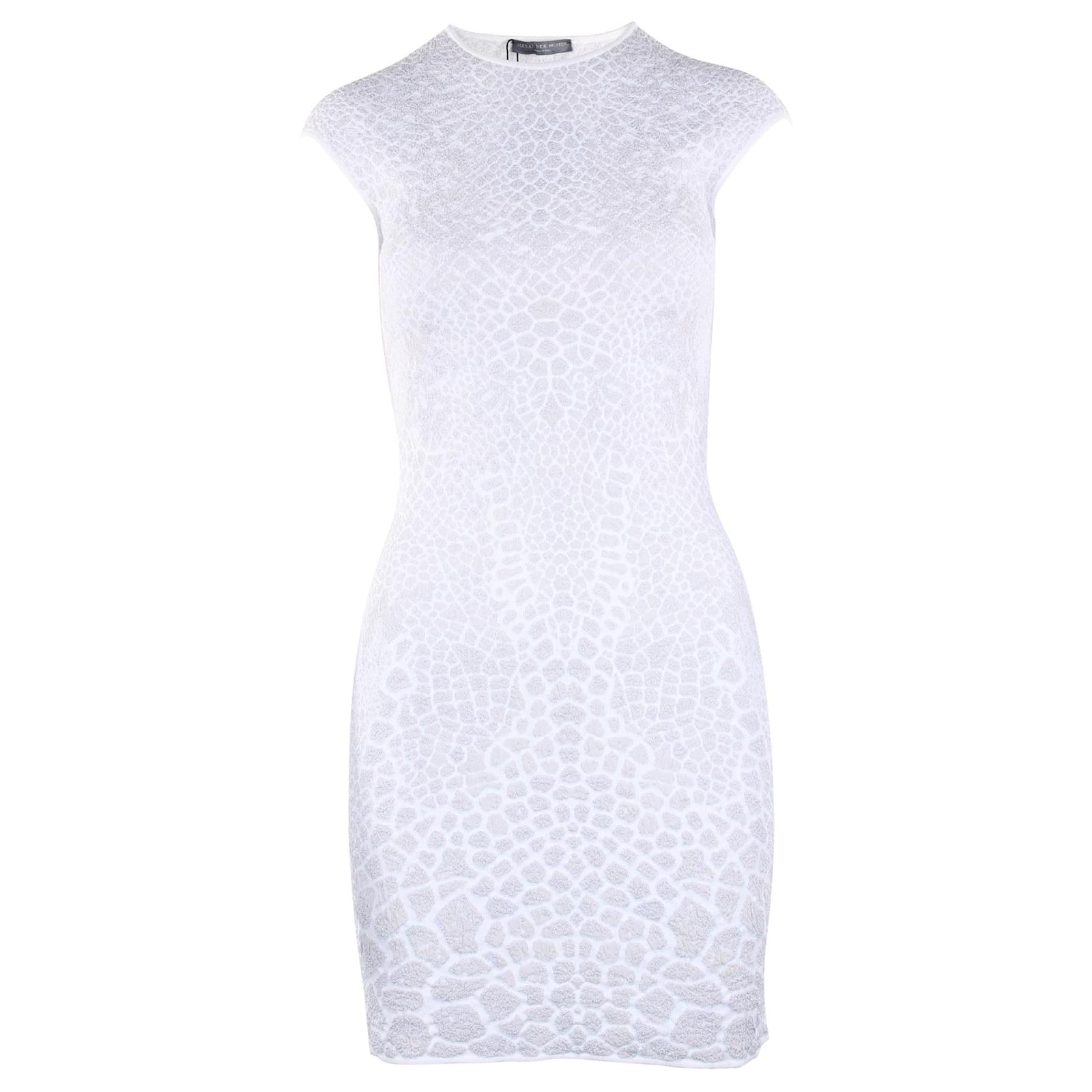 alexander mcqueen bodycon dress