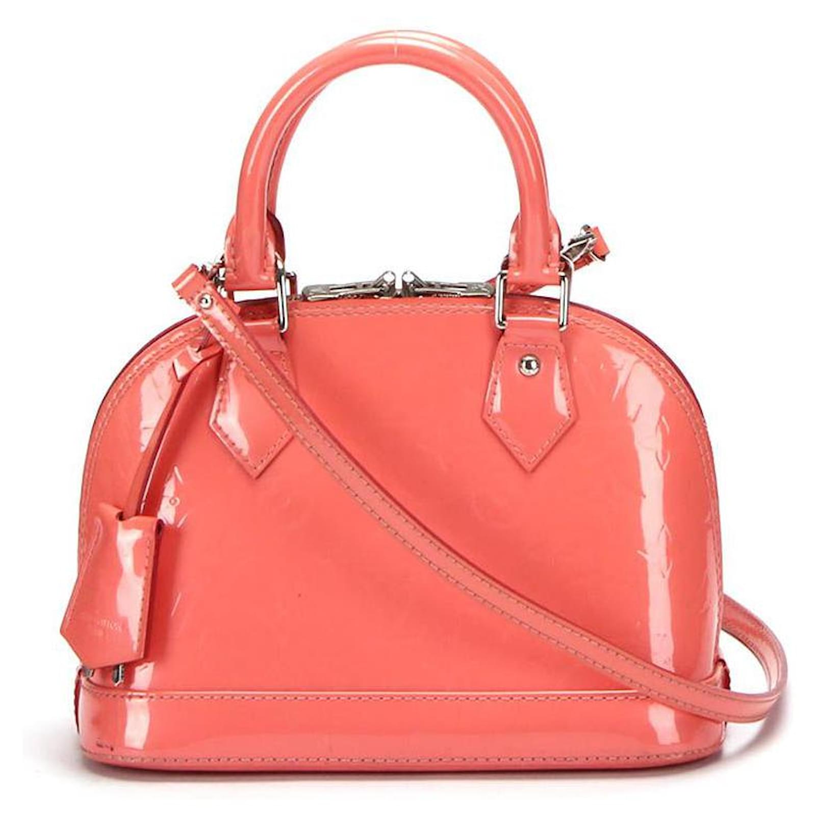 Louis Vuitton Alma Bb in Pink Leather Patent leather ref.354609 - Joli  Closet