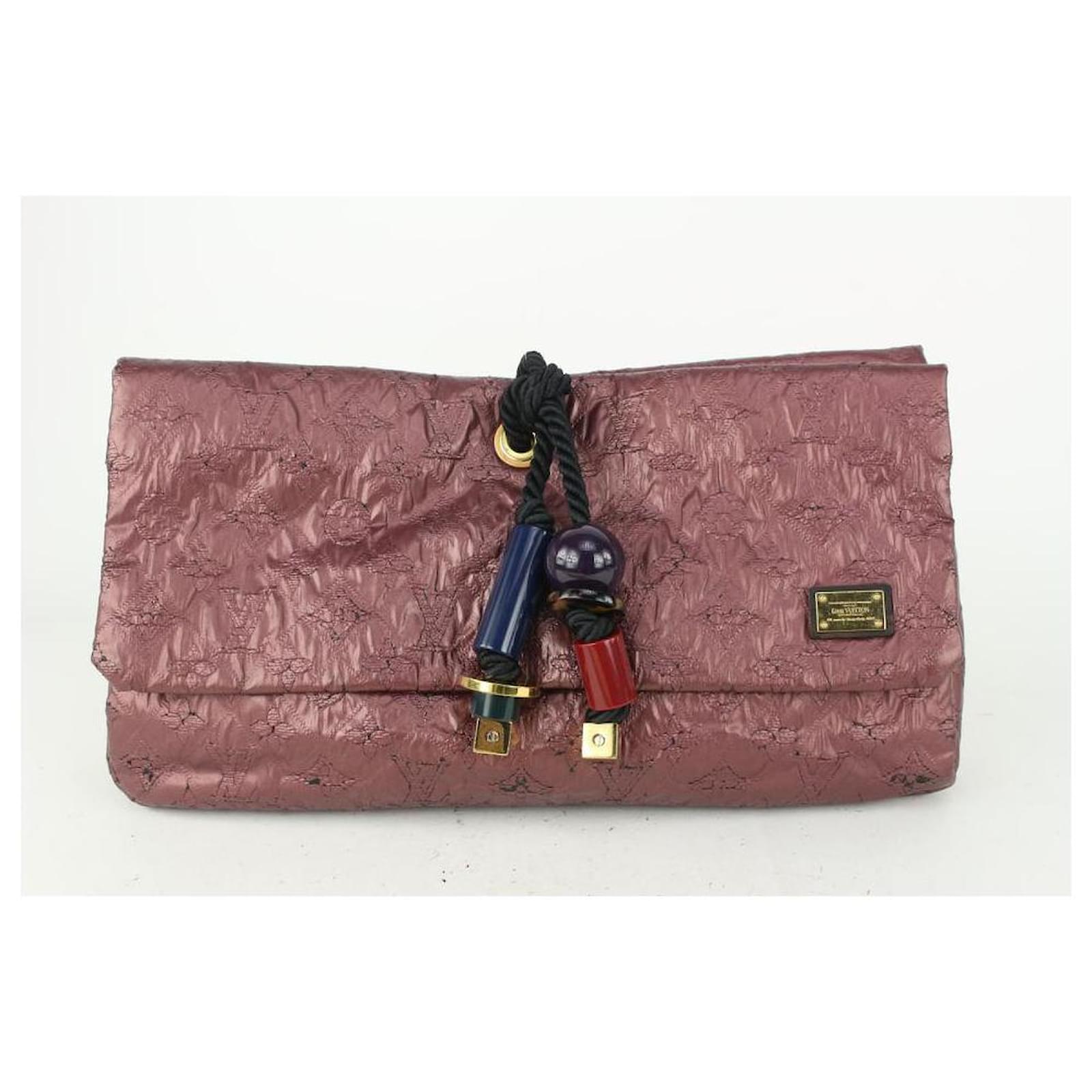 Autre Marque Louis Vuitton Mara Monogram Limelight African Queen Clutch  Leather ref.355479 - Joli Closet