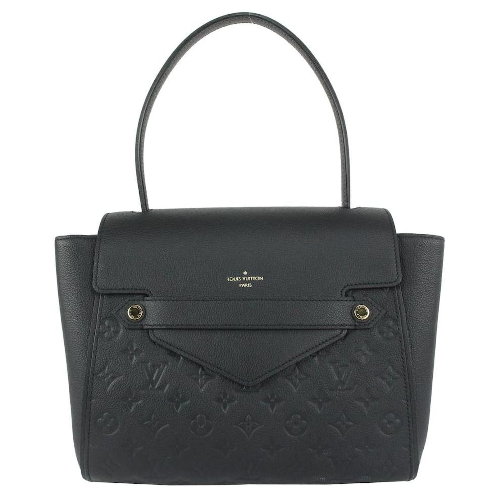 Louis Vuitton Black Monogram Empreinte Leather Noir Trocadero Tote bag  ref.355500 - Joli Closet