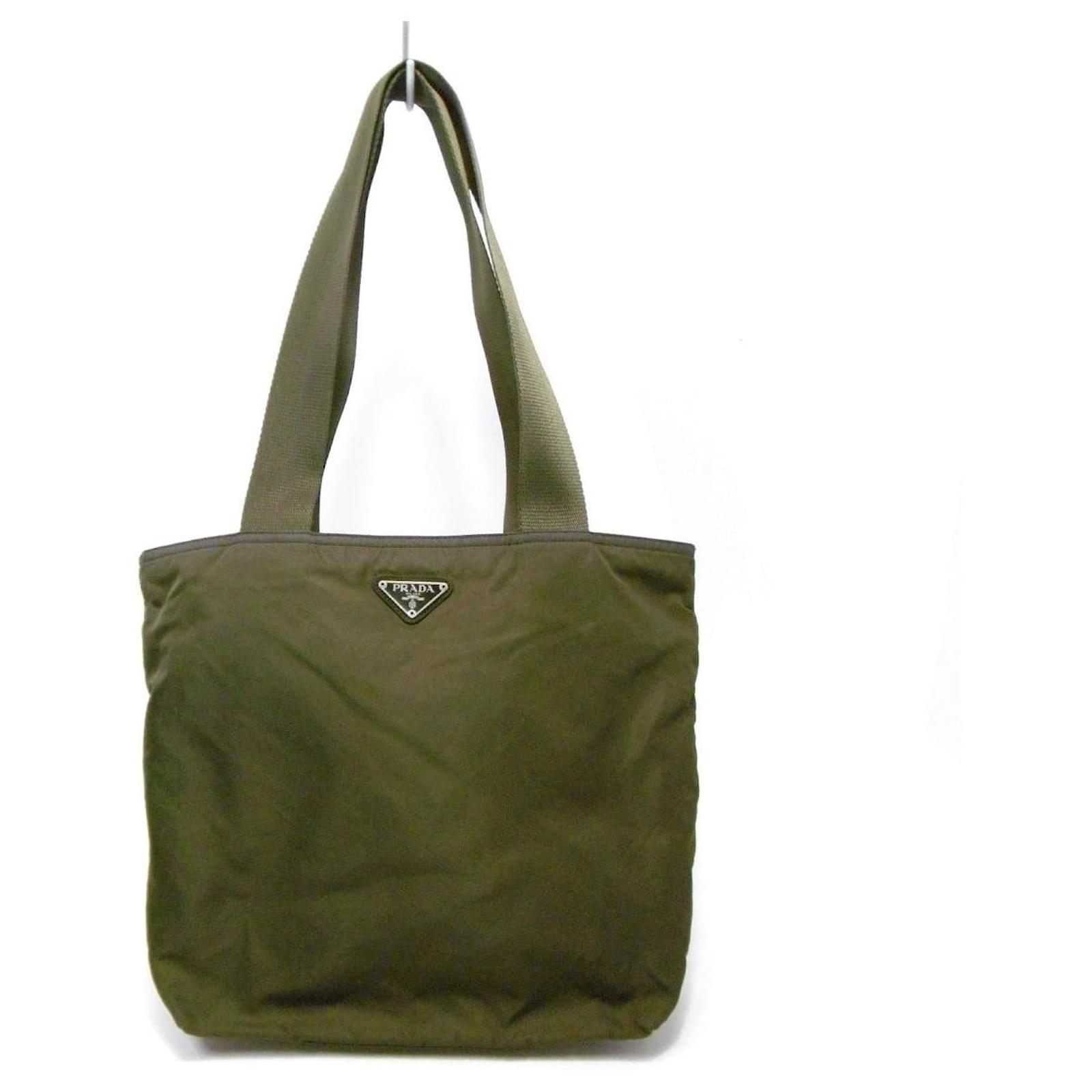 prada khaki bag