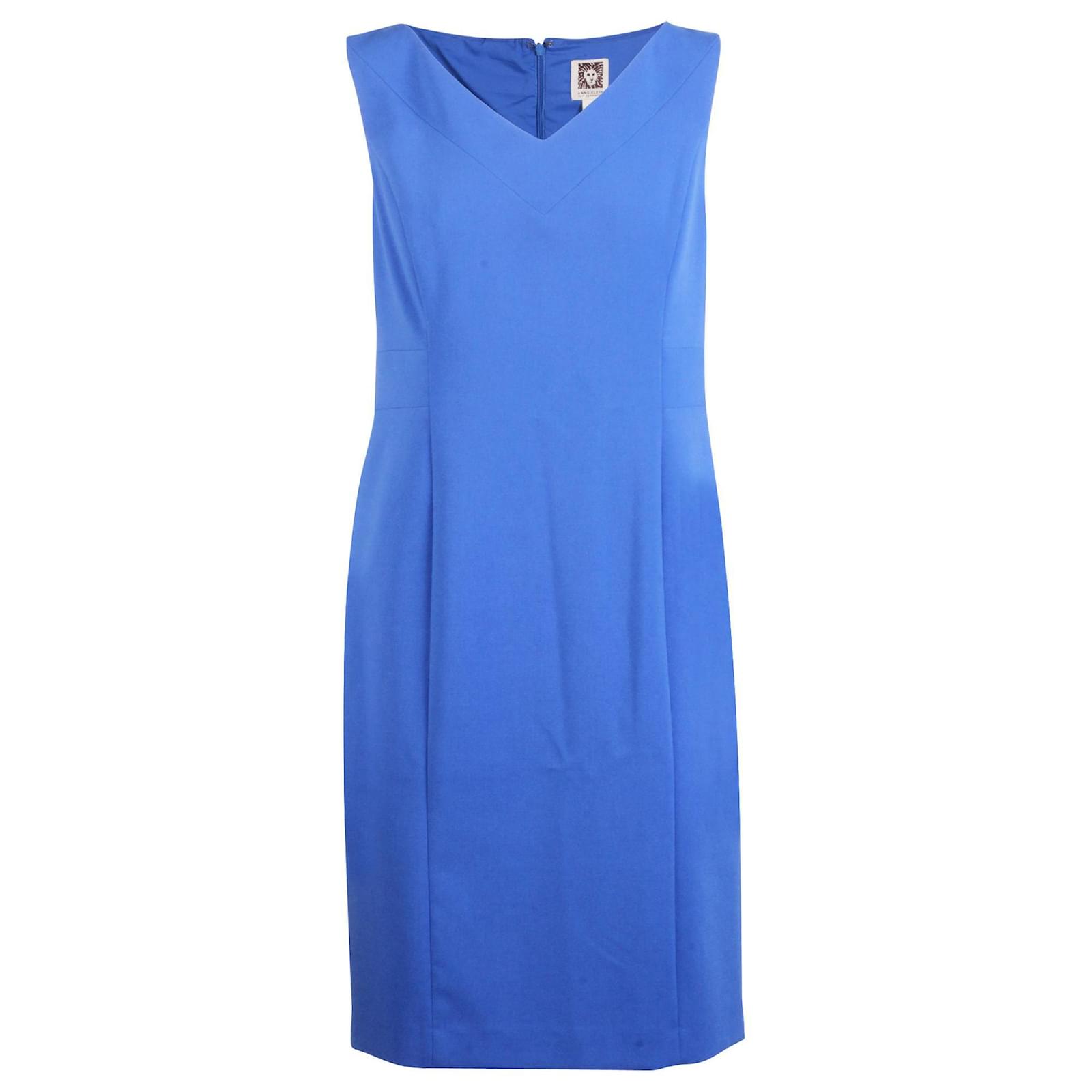 Anne klein blue dress best sale