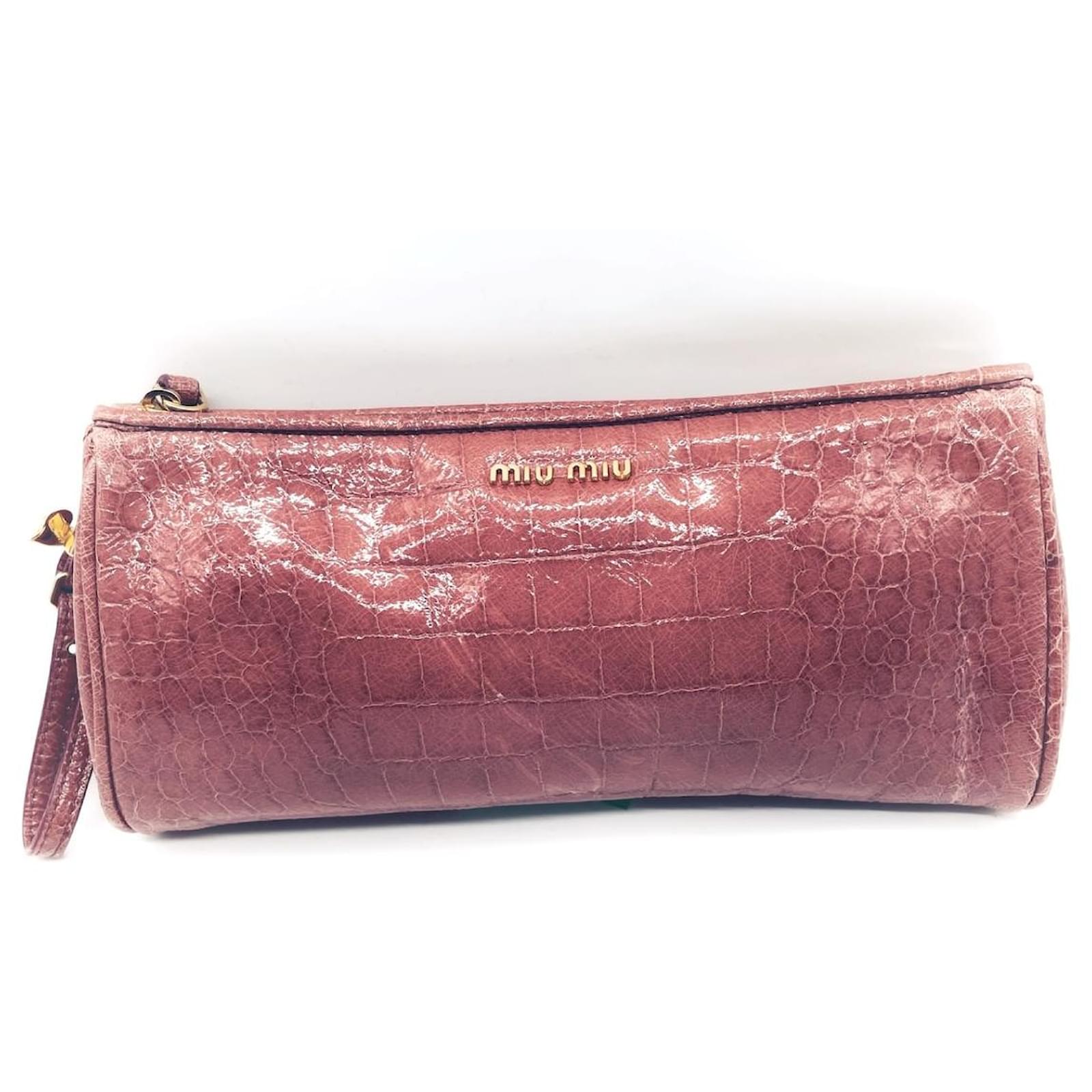 Pochette Miu miu in Pelle Rosso - 19870777