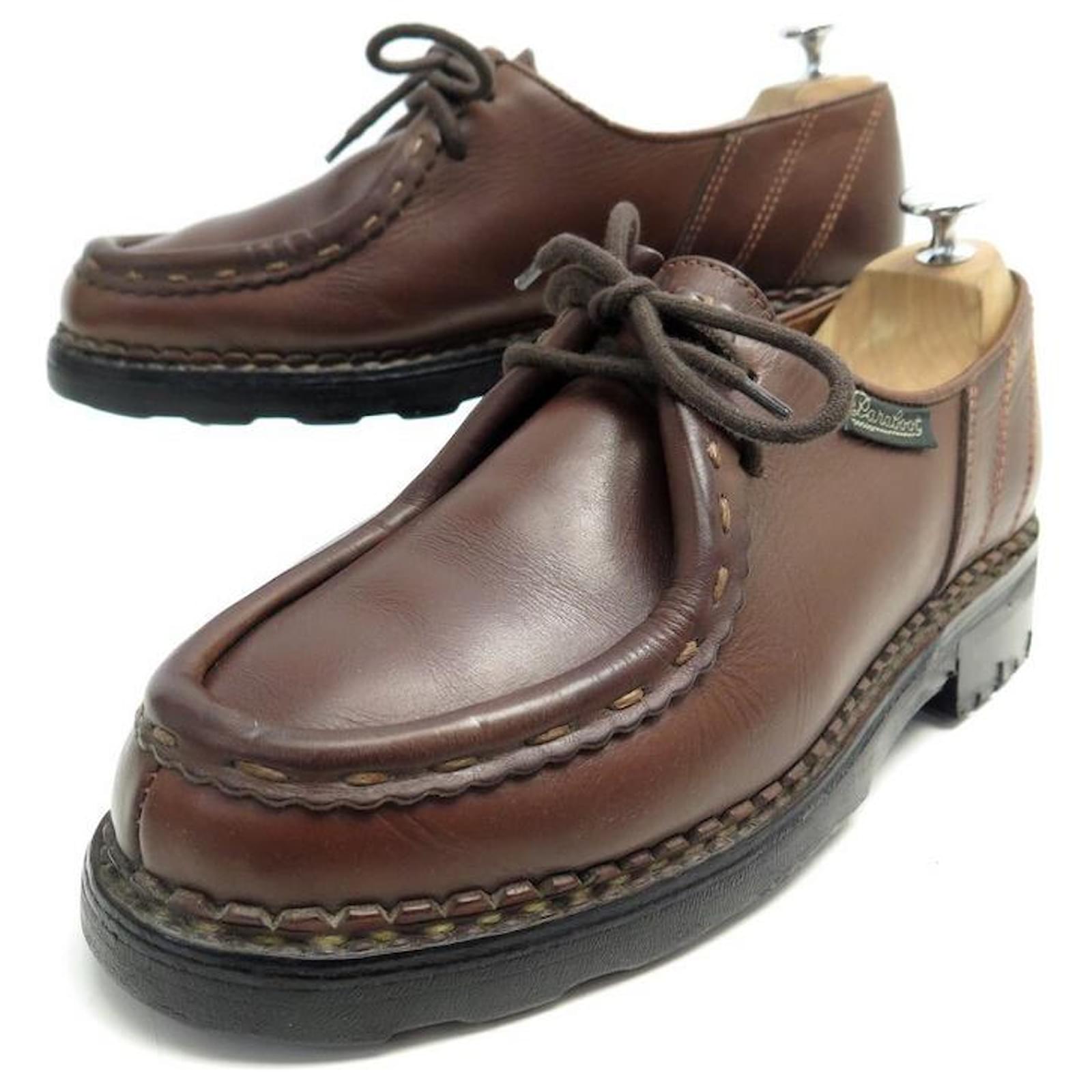 靴 Paraboot Morzine/Marche II Noir 40.5 MORZINE/MARCHE II NOIRE-LISSE NOIR | Paraboot