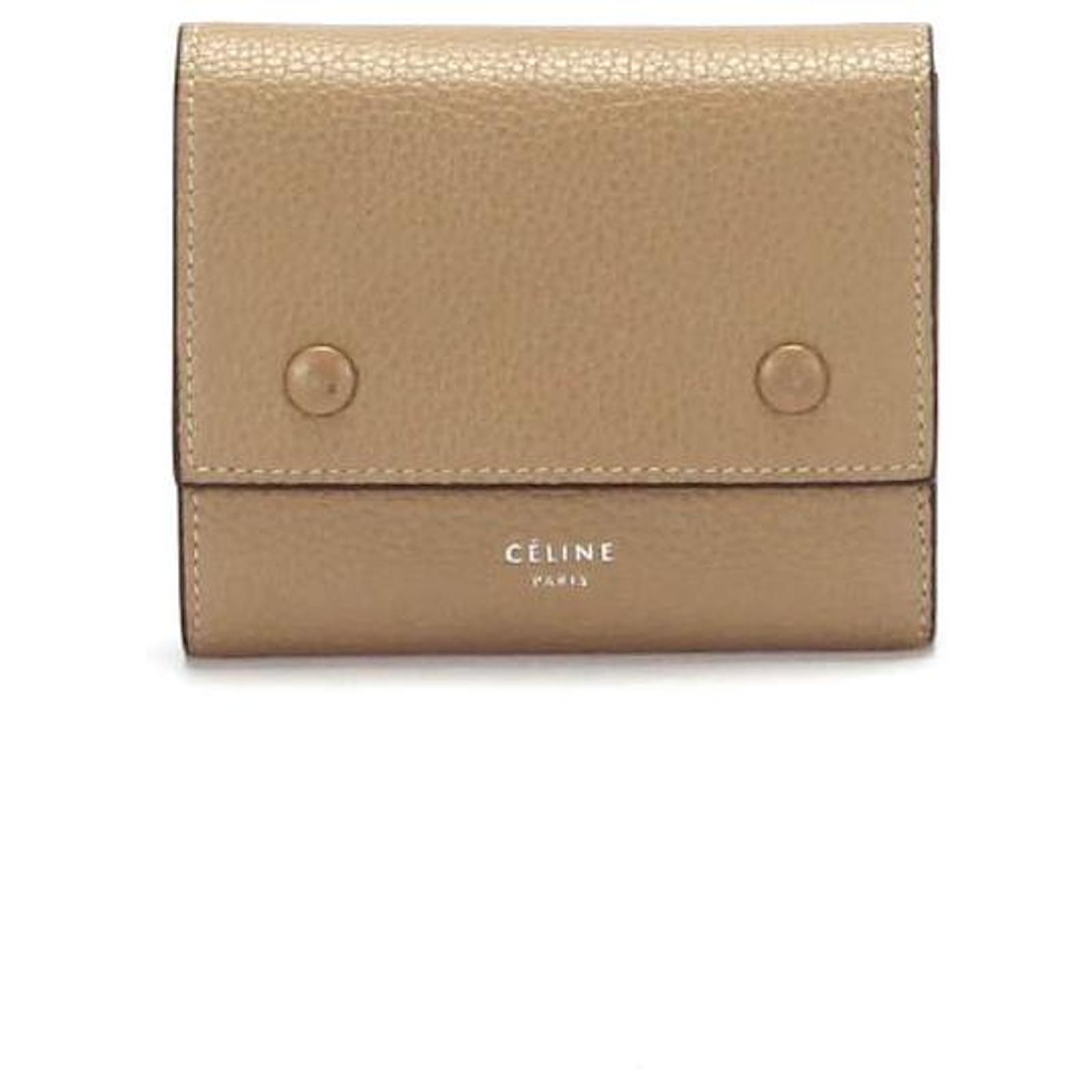 celine small folded multifunction wallet