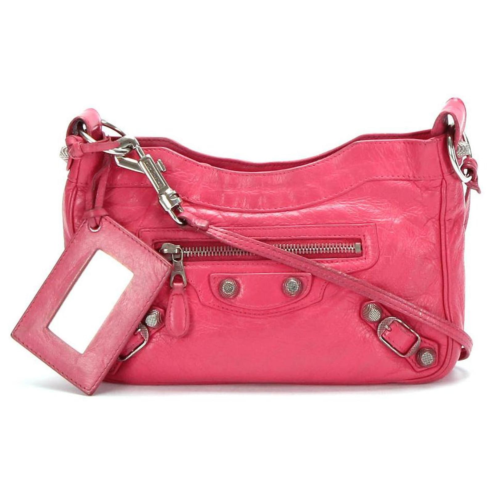Balenciaga GIANT 2Way Shoulder 237203 in pink Leather ref.358779 Joli Closet