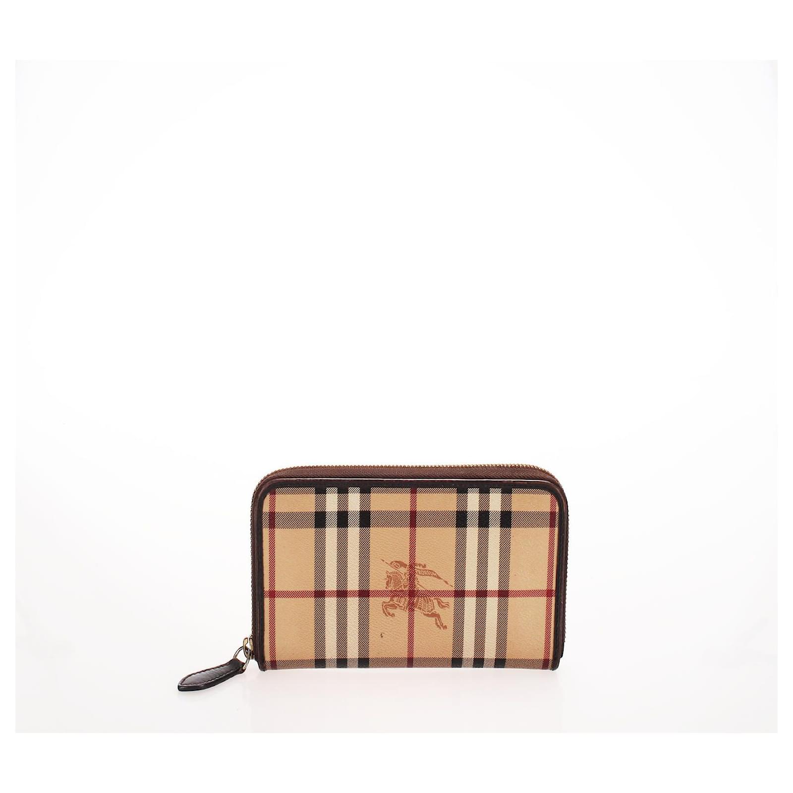 burberry wallet Brown Cloth ref.358925 - Joli Closet