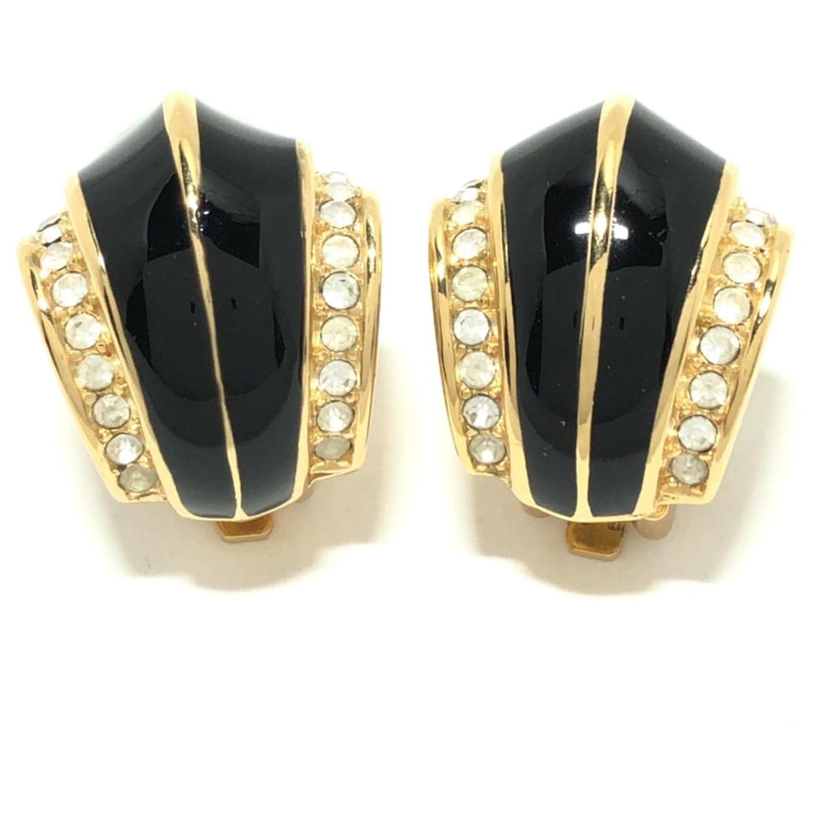 Dior earring Golden Metal ref.359256 Joli Closet