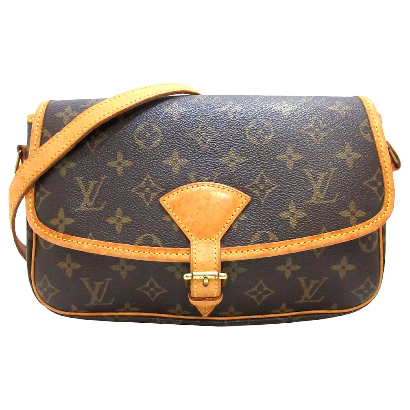 LOUIS VUITTON Sologne Monogram Canvas Shoulder Crossbody Bag Brown-US