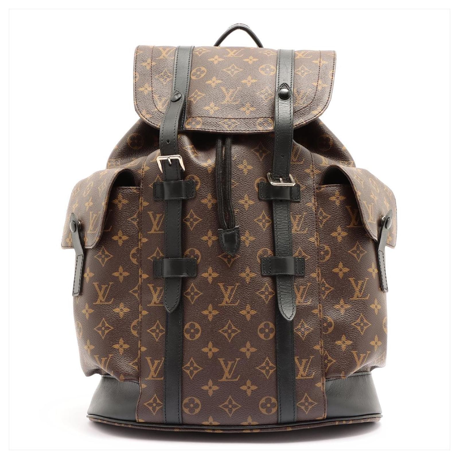 Louis Vuitton Christopher PM Backpack Rucksack Bag(Brown)