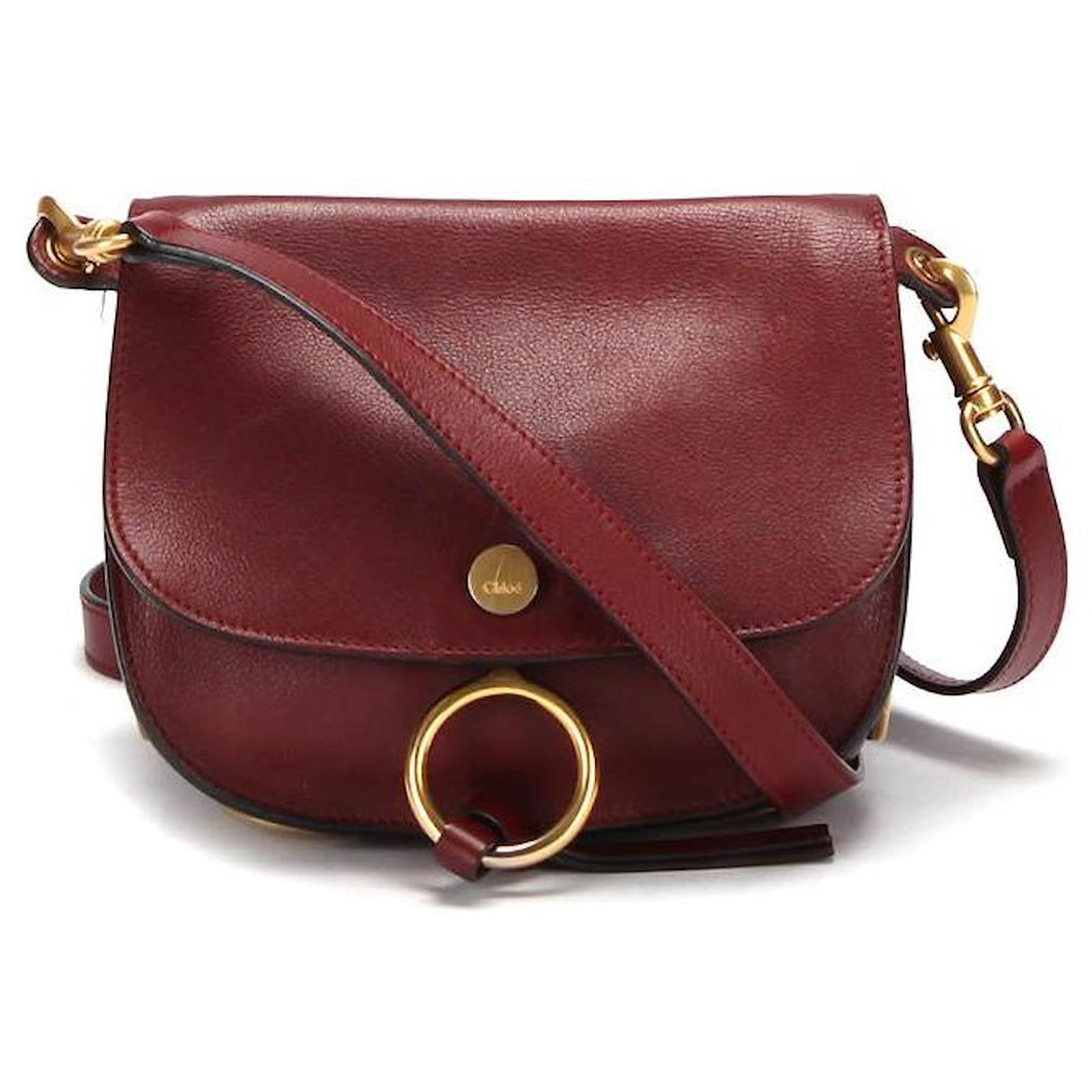 Chloe Medium Kurtis Leather Crossbody Bag