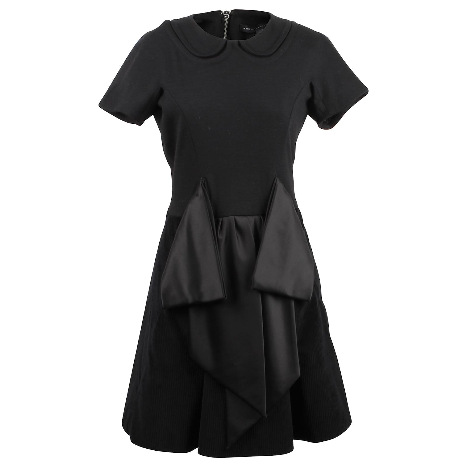 Marc by Marc Jacobs Black dress Wool 