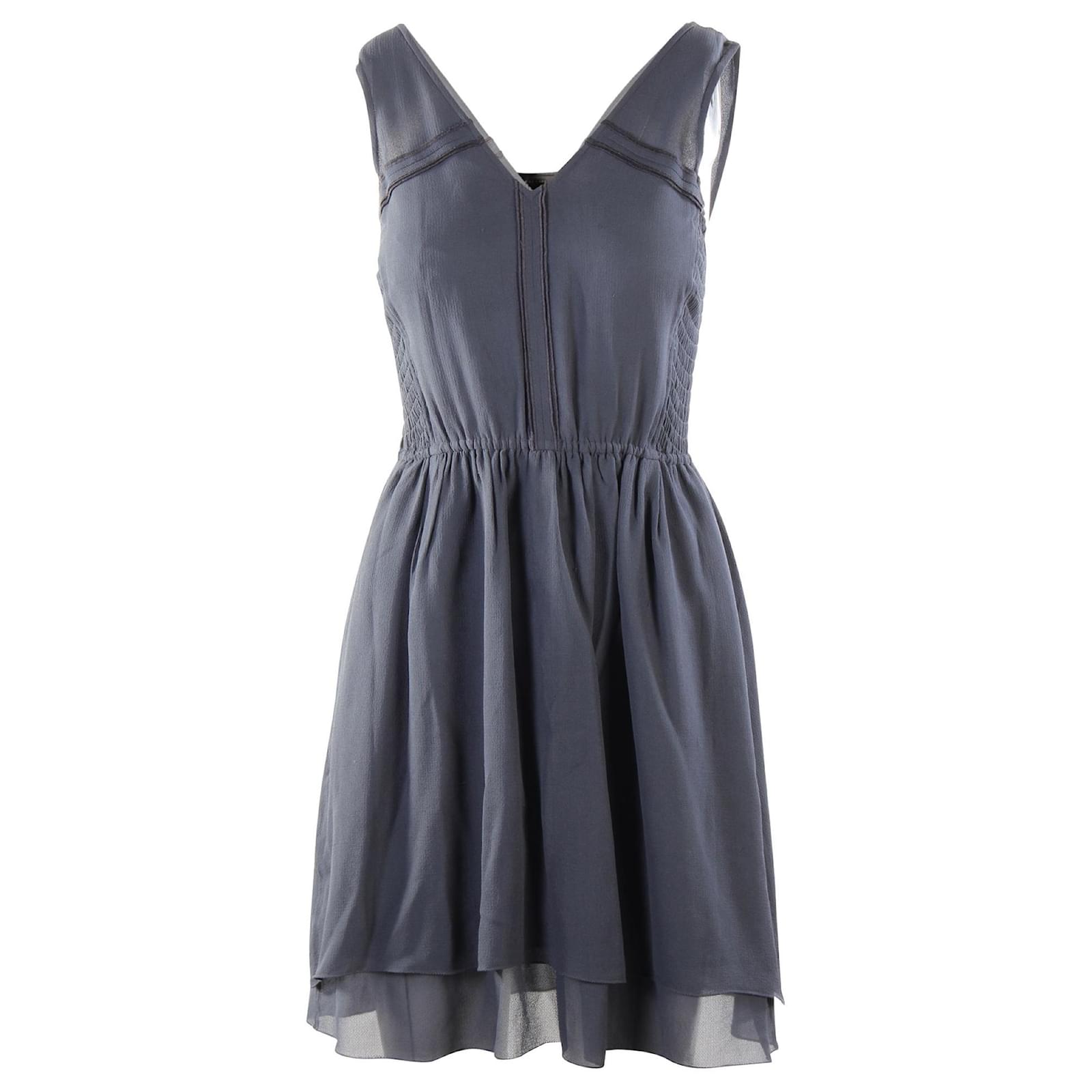 Marc by Marc Jacobs Silk dress Blue 