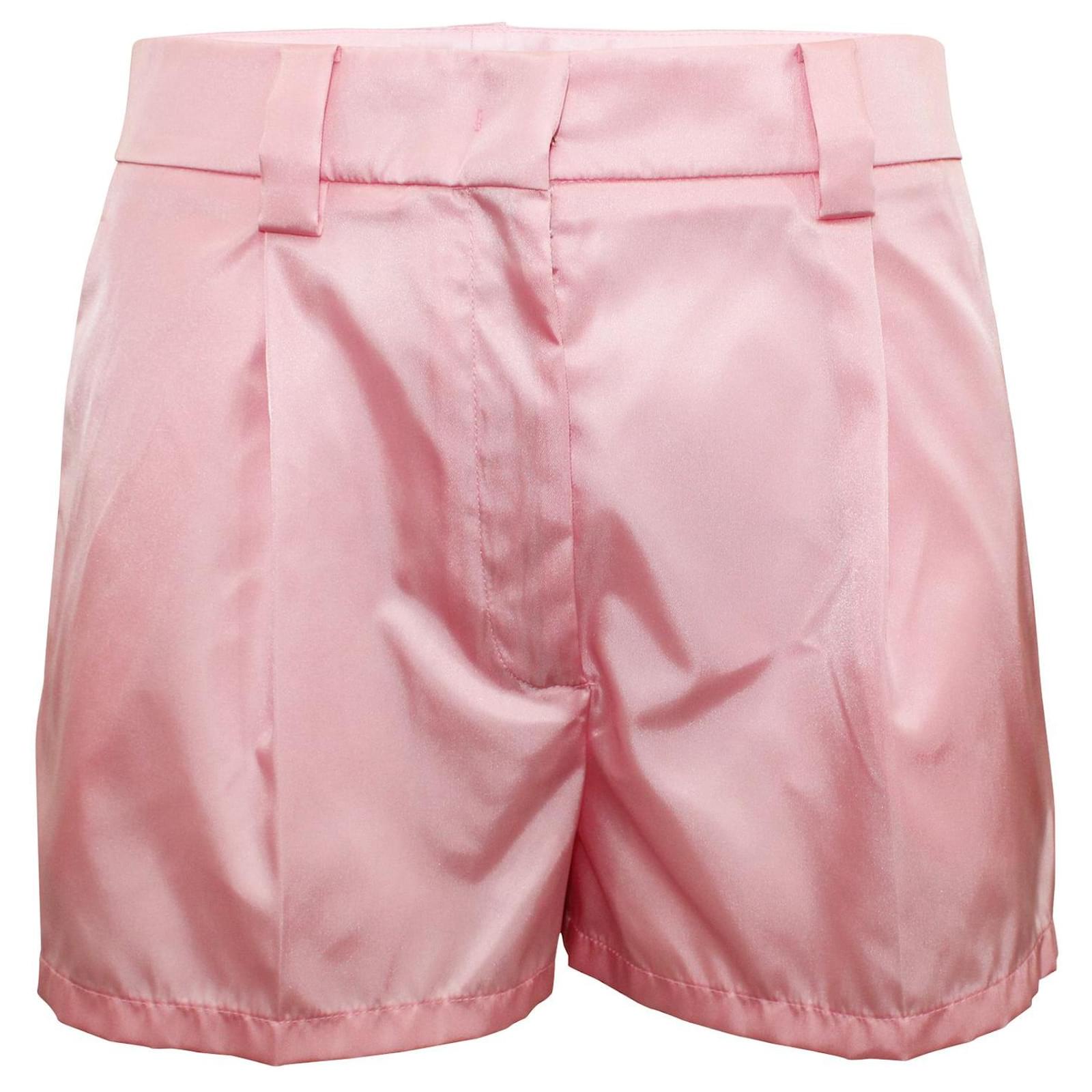 Prada Light Pink Re-Nylon Shorts Polyamide  - Joli Closet