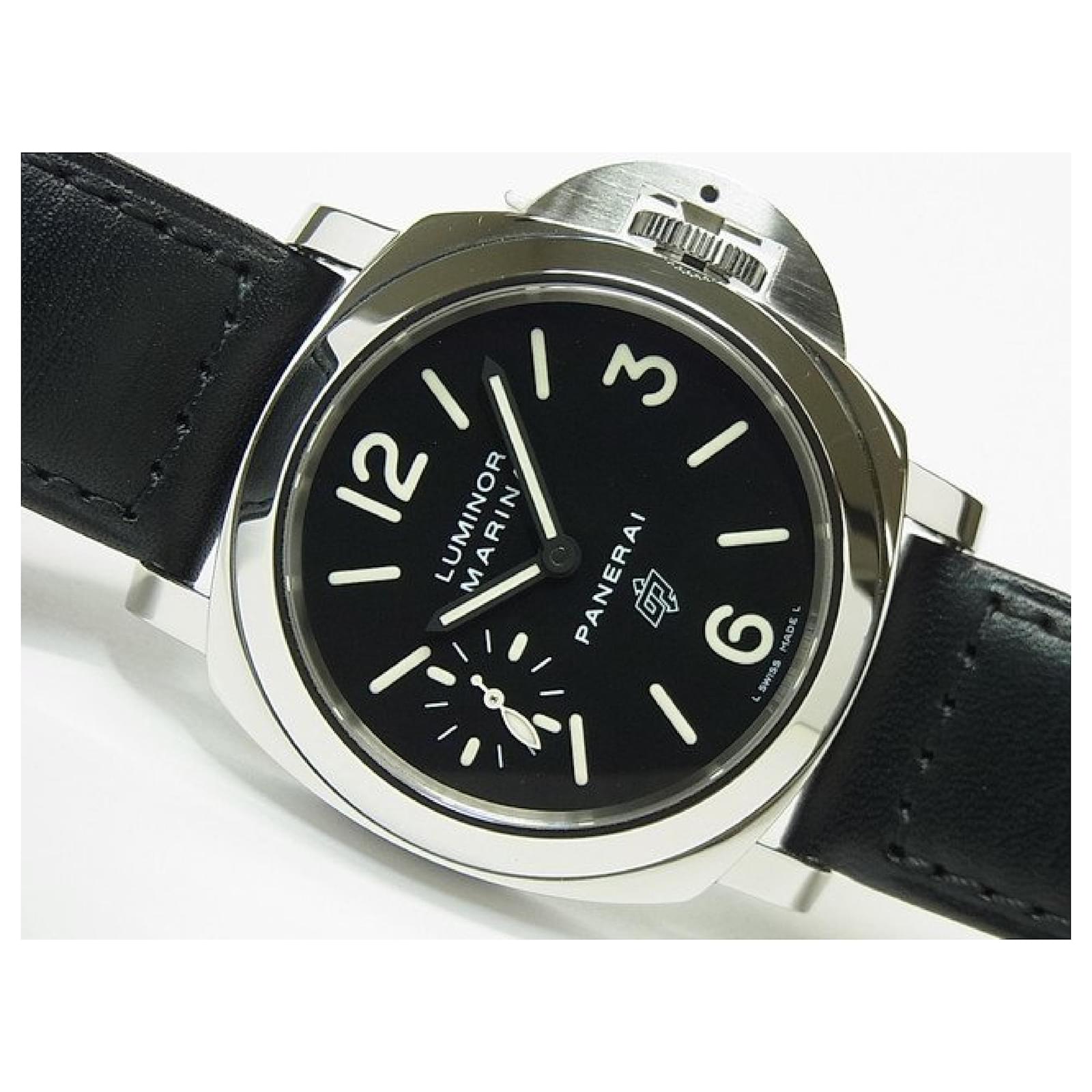 PANERAI Luminor Marina logo PAM00005 J series Genuine goods Mens