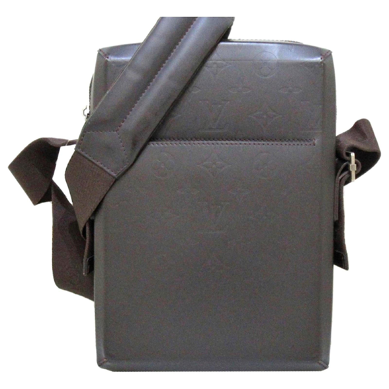 Louis Vuitton Brown Monogram Glace Bobby Dark brown Leather Pony-style  calfskin ref.351875 - Joli Closet