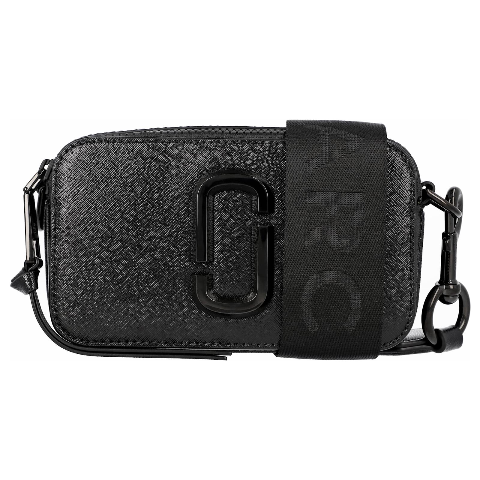 Marc Jacobs The Snapshot Crossbody Bag in Black Leather Pony