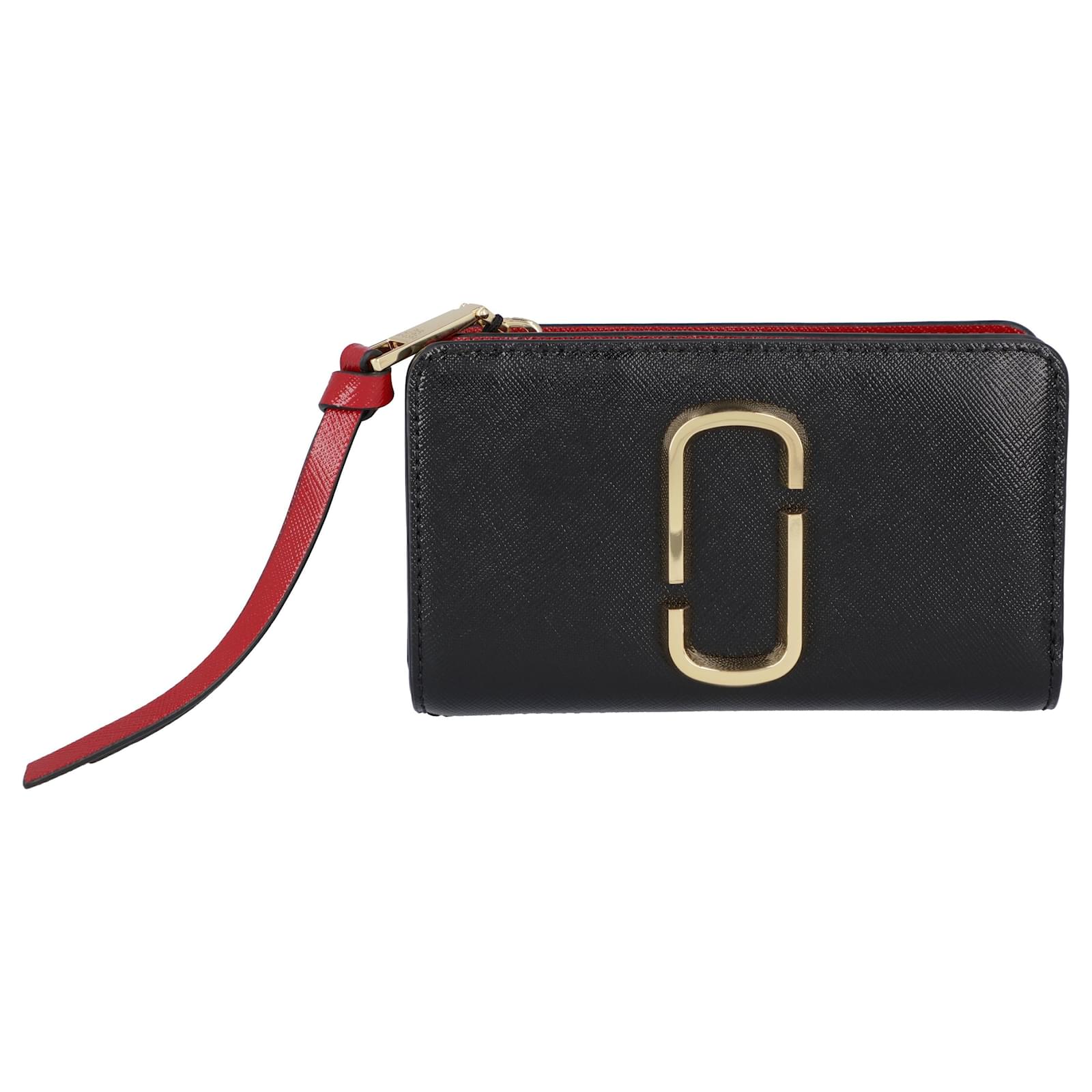 Marc Jacobs Black 'the Snapshot Mini Compact' Wallet