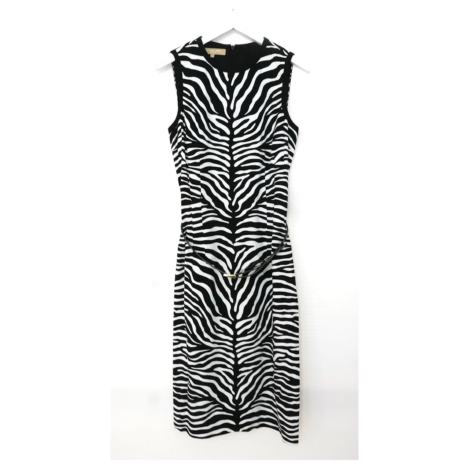 Michael Kors Abbigliamento Zebrato Abito Donna Michael Kors In