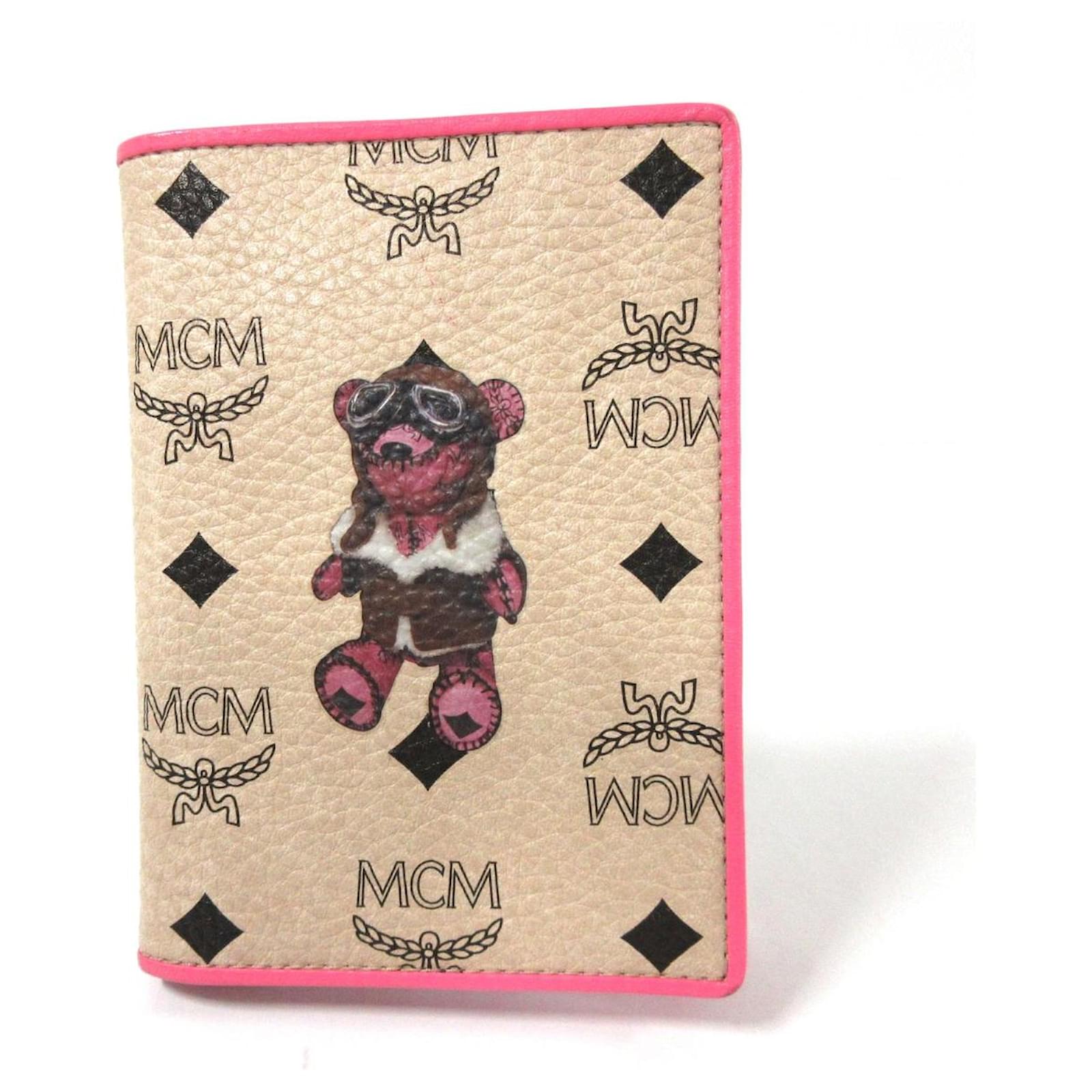 MCM Wallet Pink Leather ref.366397 Joli Closet
