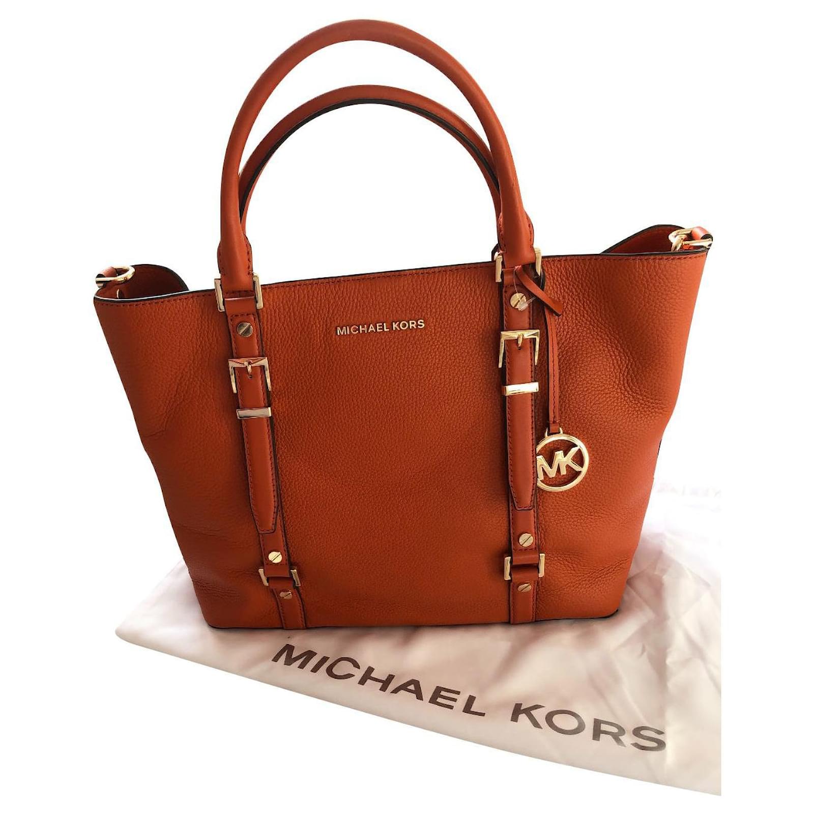 Michael Kors Handbags Orange Leather  - Joli Closet