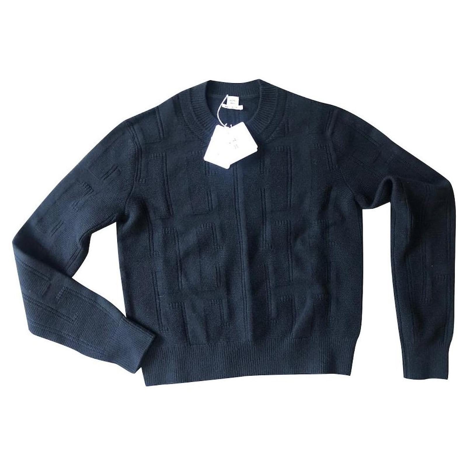 Hermès Hermes sweater Voyage knit Black ref.367094 - Joli Closet