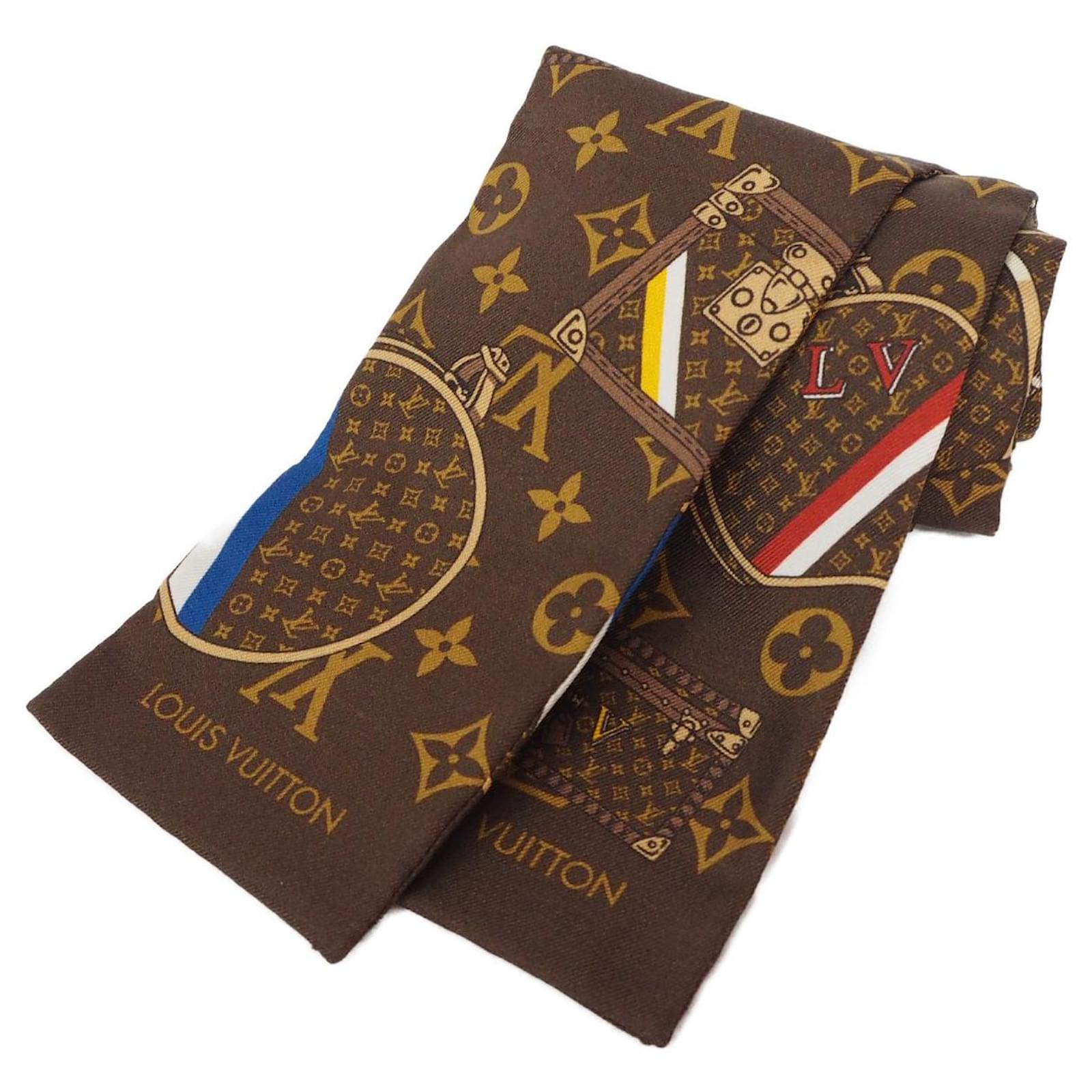 Louis Vuitton hair band/twilly Multiple colors Silk ref.50630
