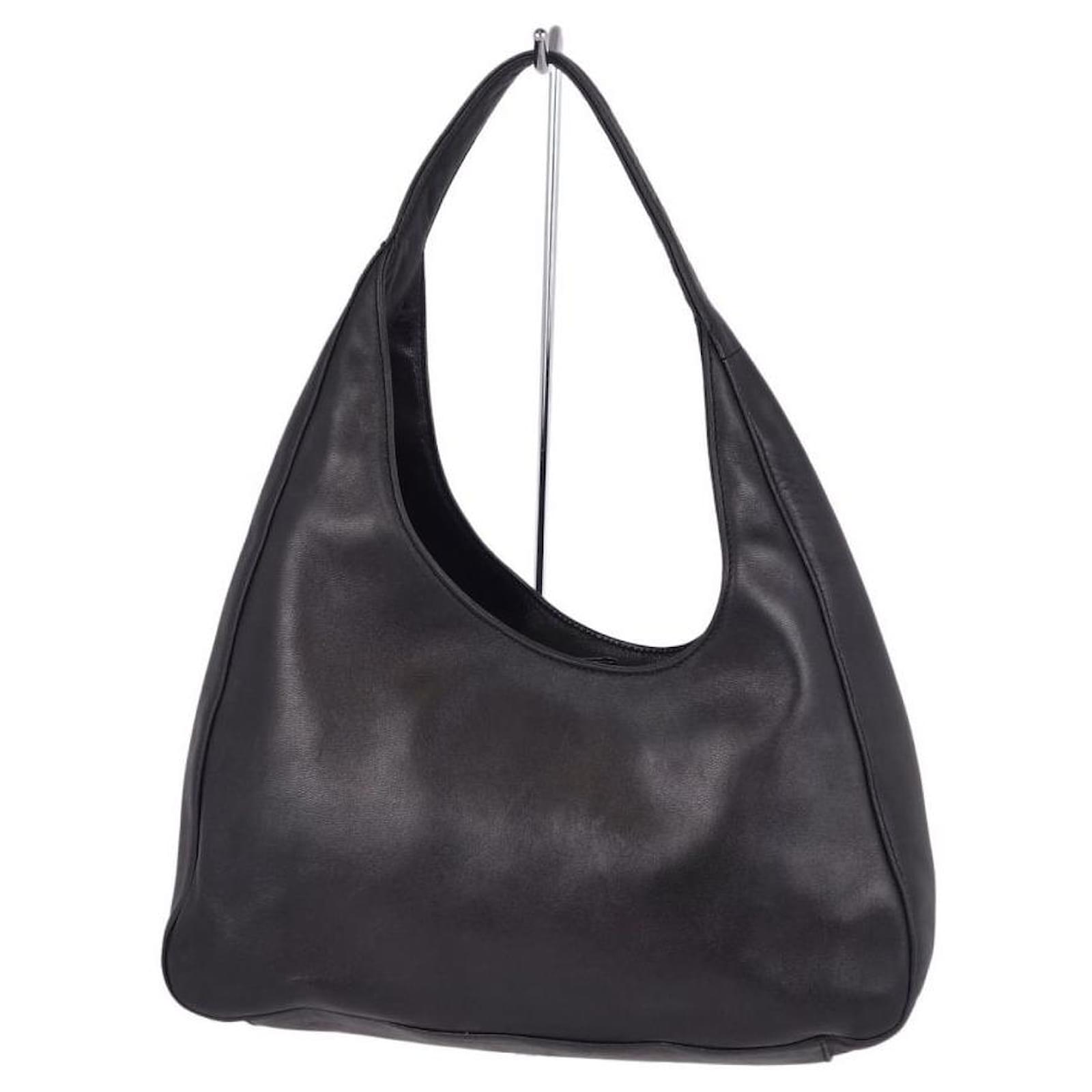 Used PRADA Prada handbag shoulder bag leather ivory white BL0639 -  Walmart.com