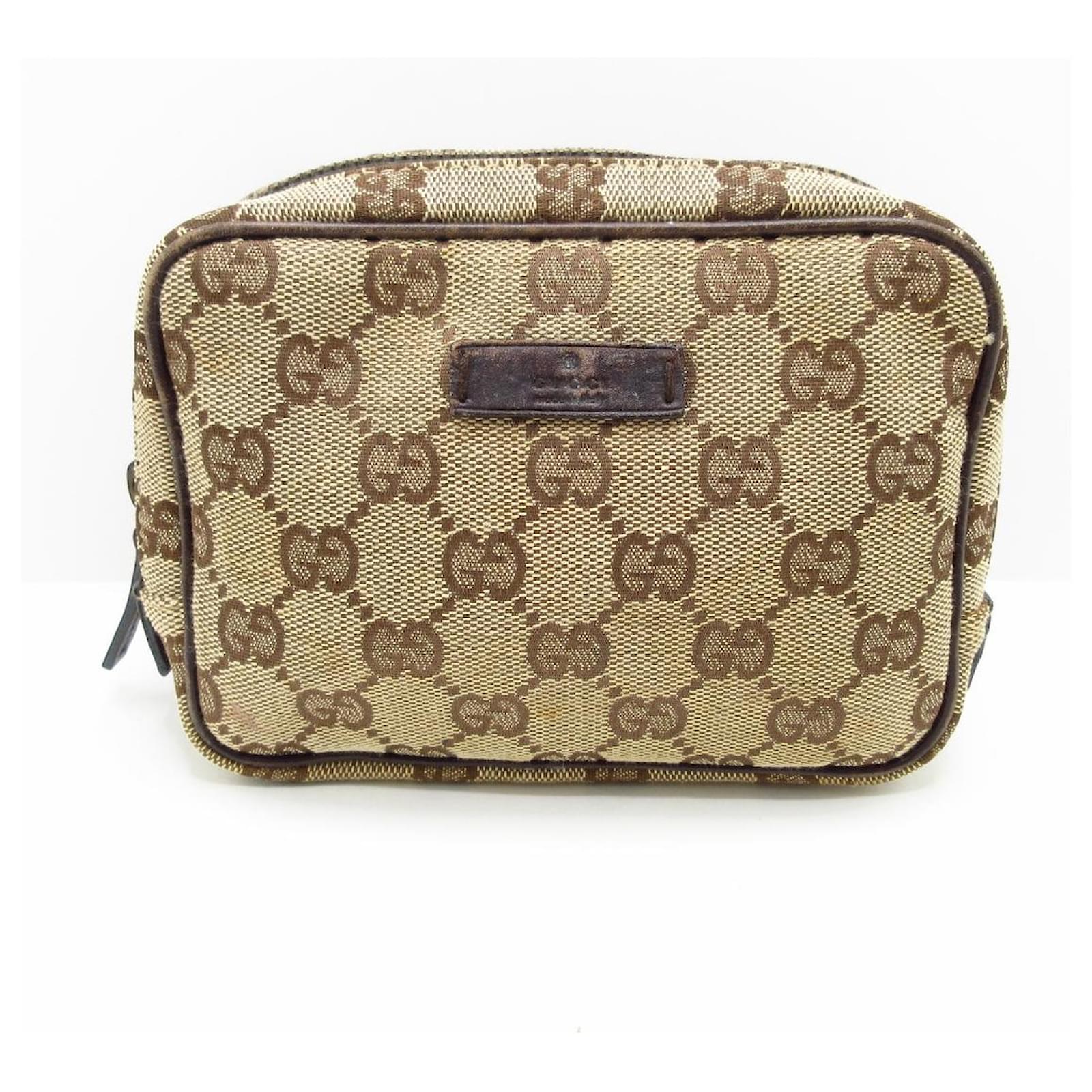 Gucci Clutch bag Beige Cloth ref.367351 - Joli Closet