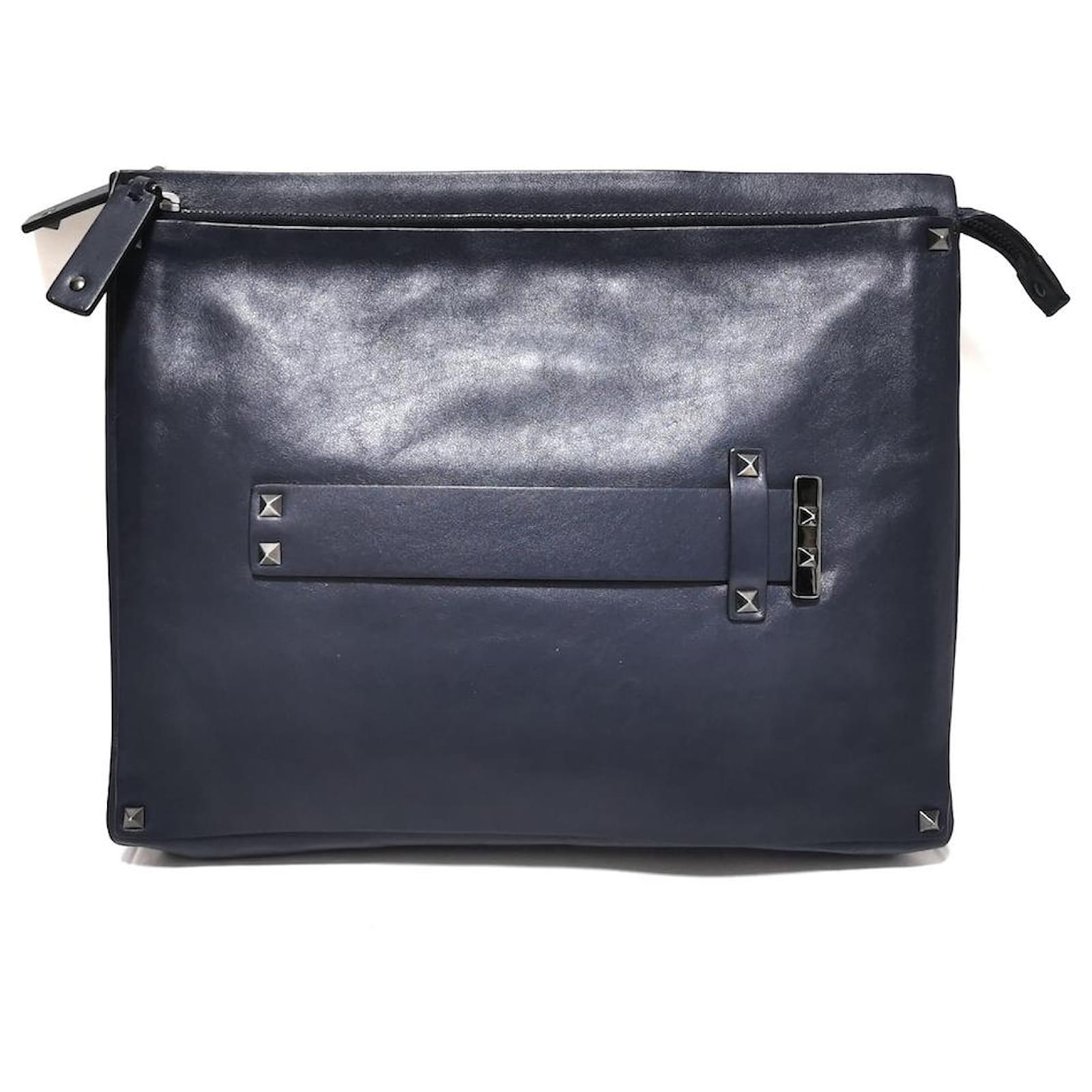 valentino navy rockstud