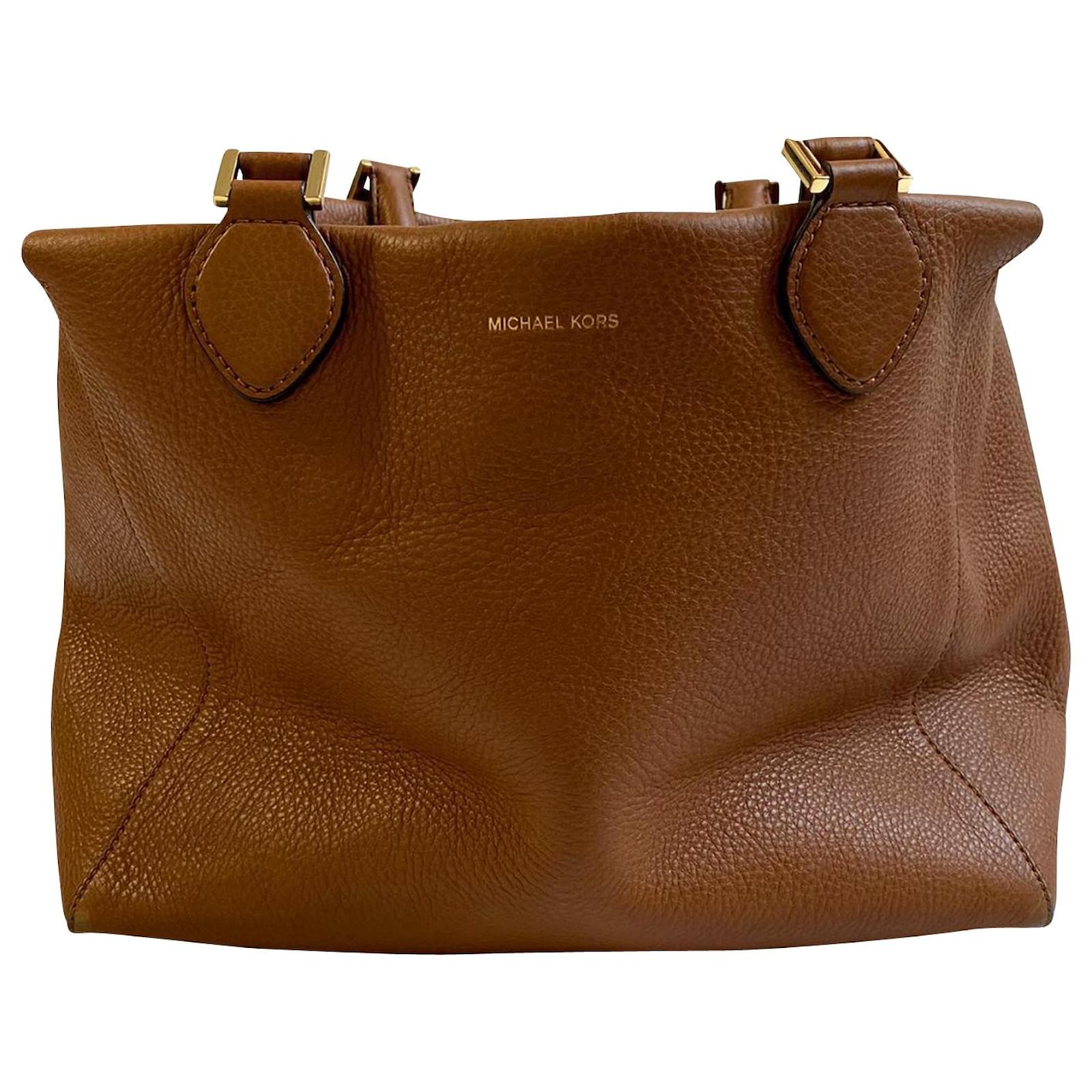 Michael Kors Brown Miranda Tote Bag Leather  - Joli Closet