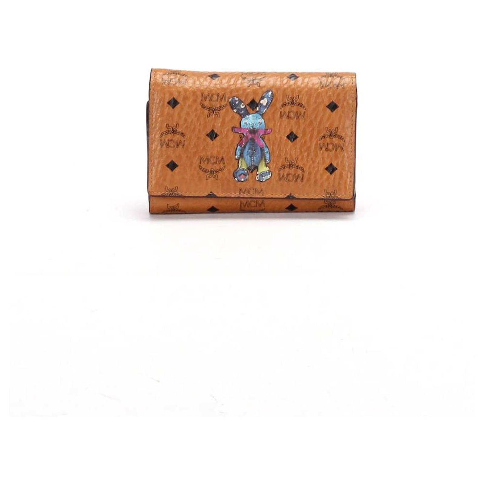 Pink Wallet Mcm Portemonnaie Rabbit MCM Portemonnaie Rabbit In