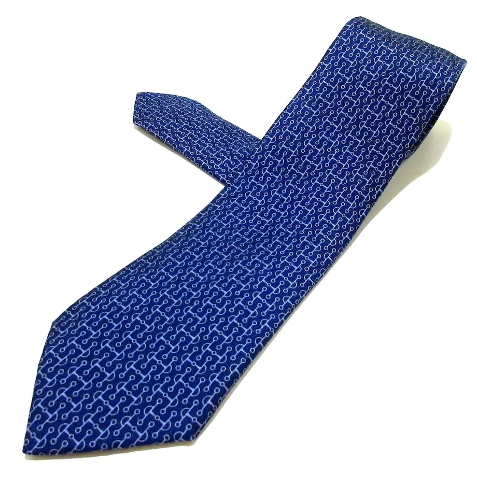 hermes navy tie