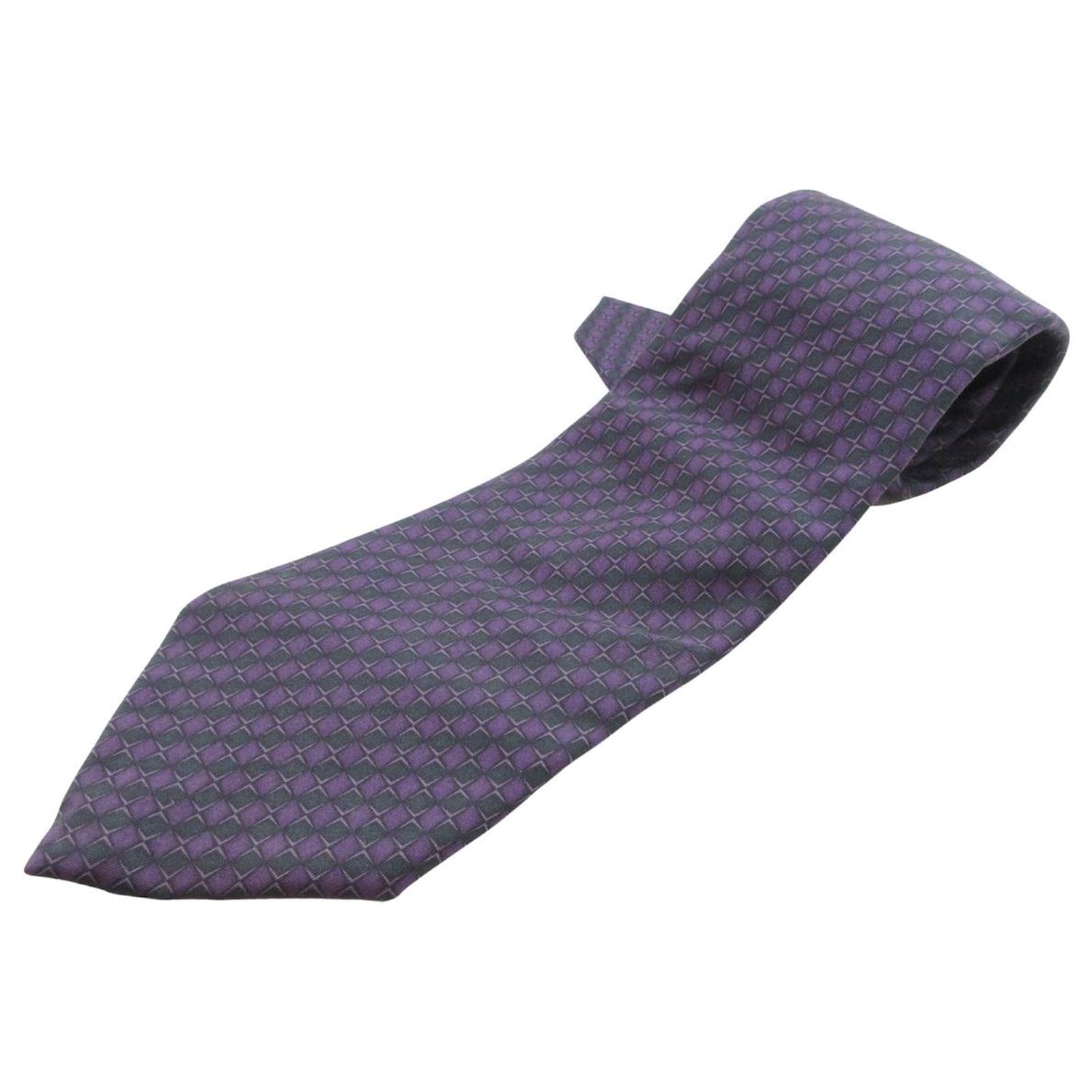 purple gucci tie