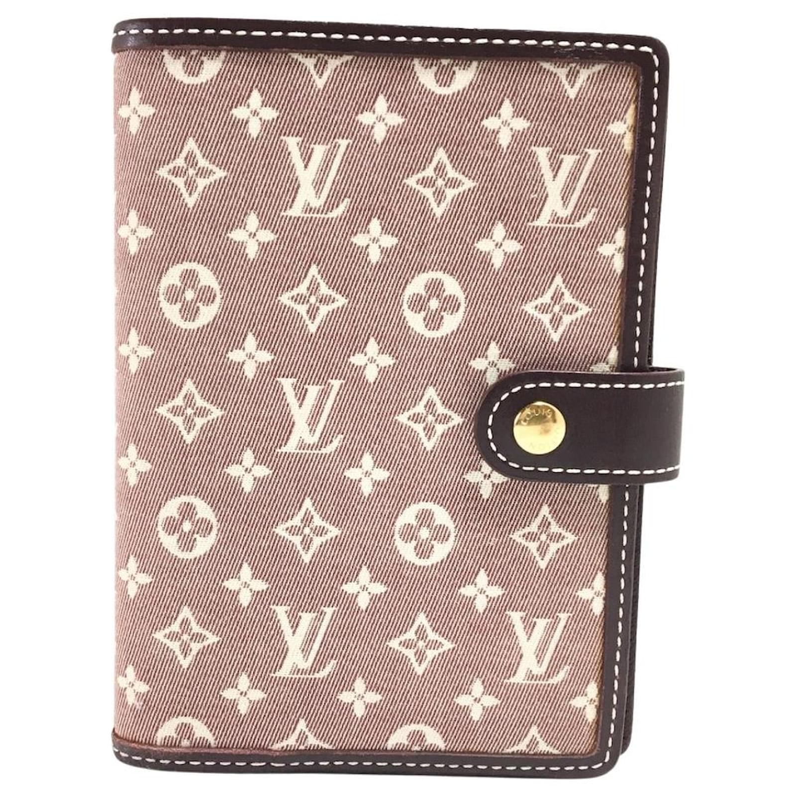 Louis Vuitton Agenda Cover in Grey Fabric – Fancy Lux