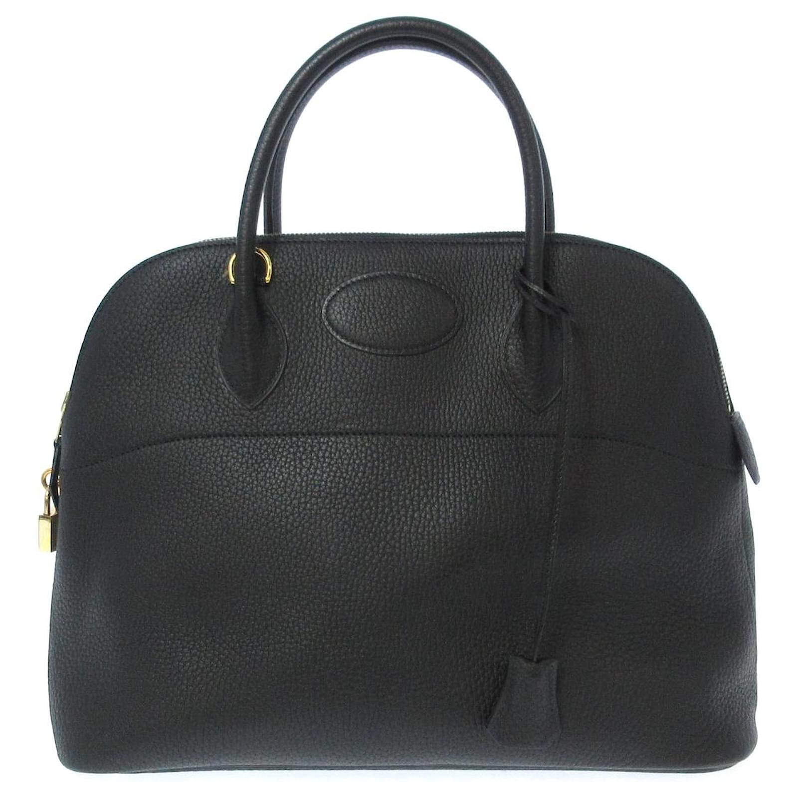 Hermès Hermes Bolide Black Leather ref.369879 - Joli Closet