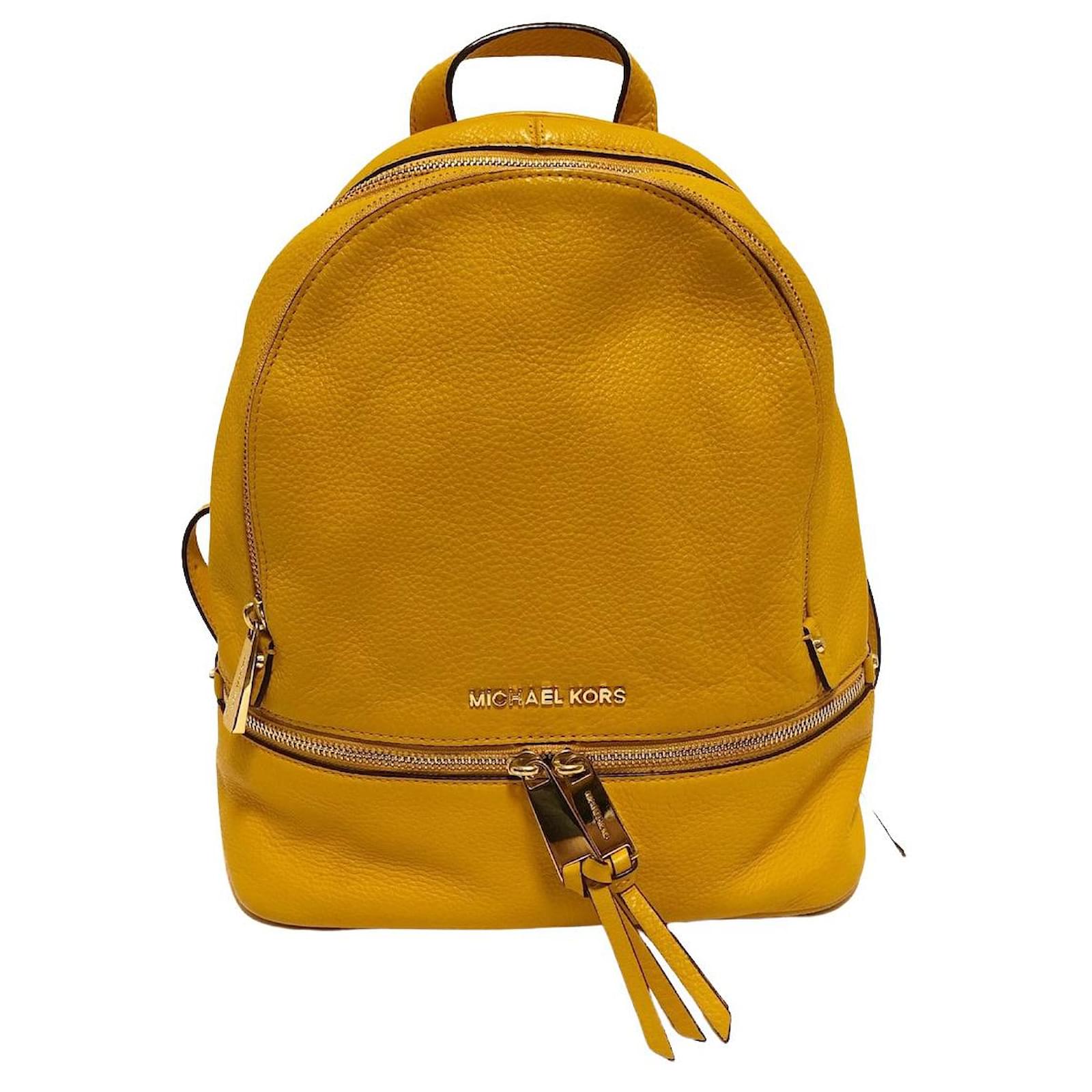 Michael kors backpack discount orange