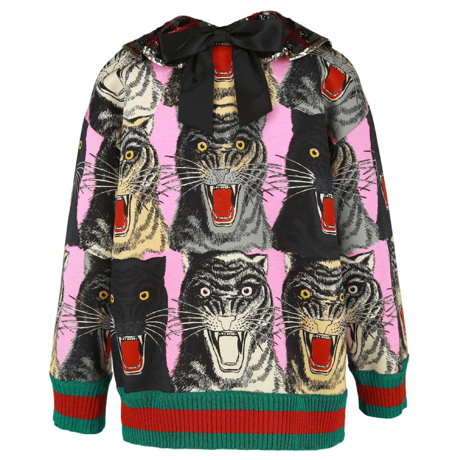 Gucci Pullover mit oberem Print Joli Closet